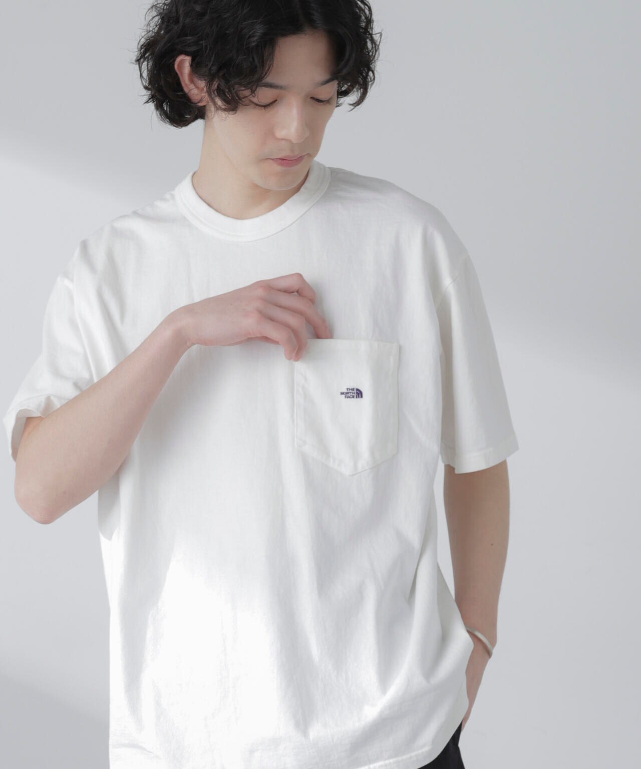 THE NORTH FACE Purple Label/7oz Pocket Tee 6704124042