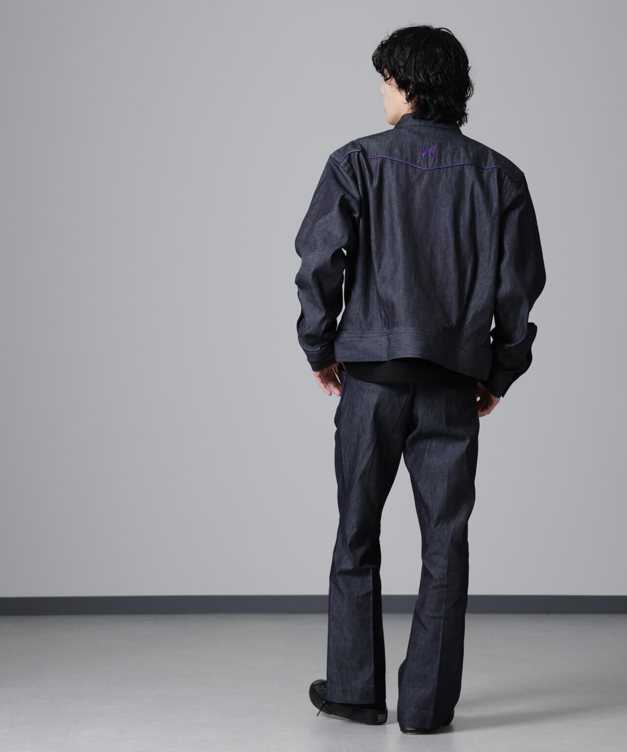 Needles/別注 Piping Cowboy Jacket(セットアップ可) 6704212074