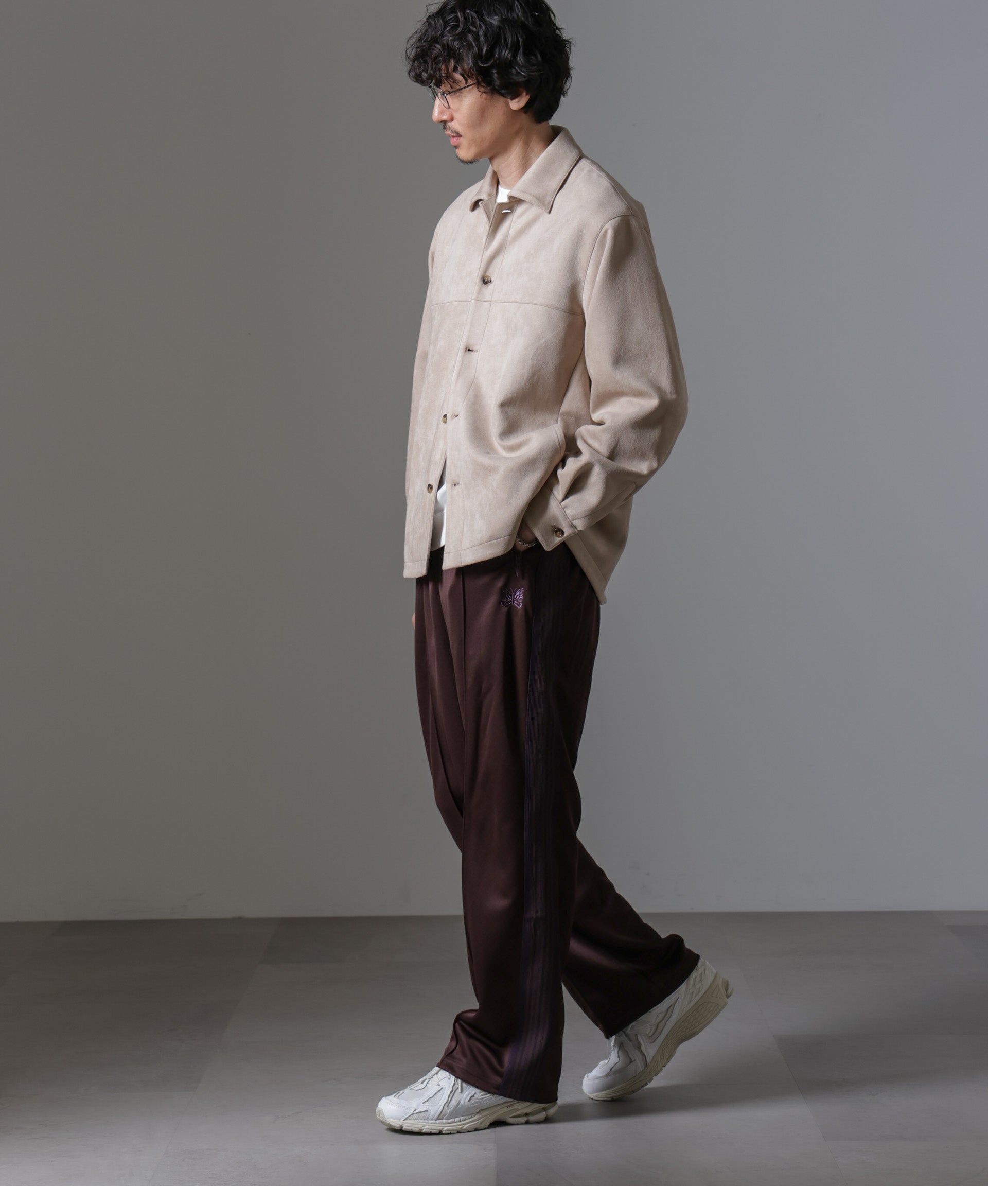 NEEDLES/Track Pant - Poly Smooth