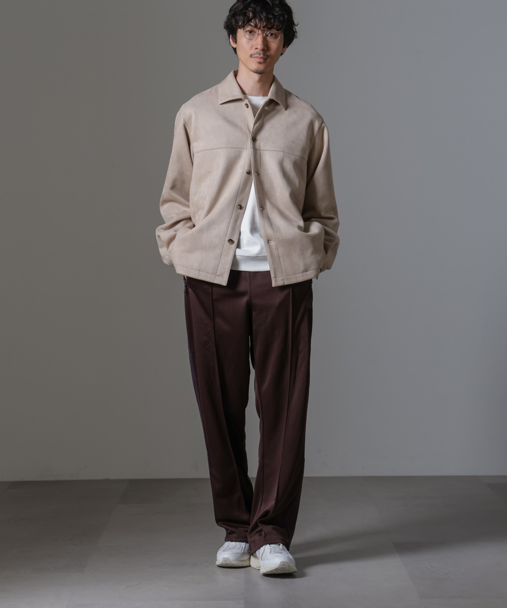 NEEDLES/Track Pant - Poly Smooth