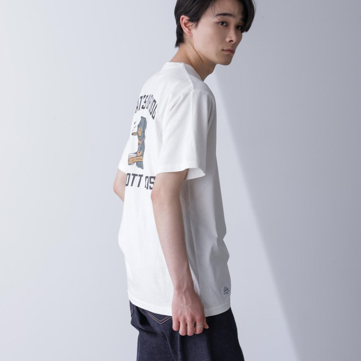 Schott/SS T-SHIRT CHILL ROTTWEILER