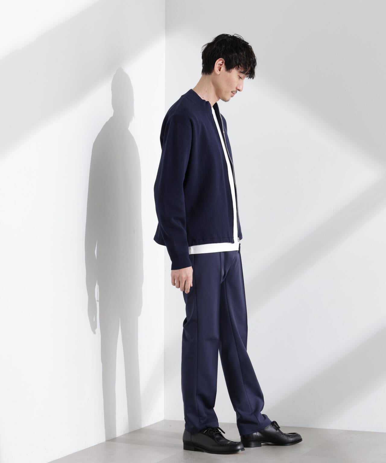 「N TROUSERS BASIC」TEXBRID(R)ポンチストレッチパンツ(セットアップ可) 6685129204