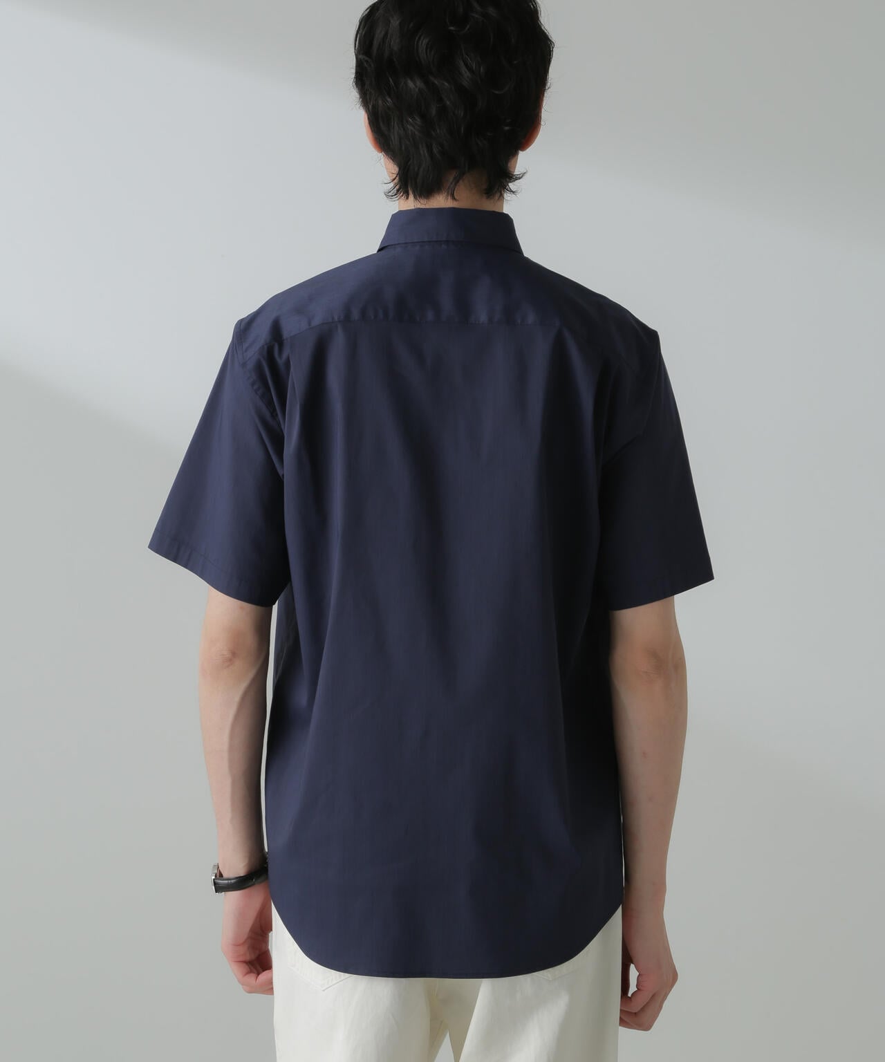 「ICE FLOW LINEN」レギュラーカラーシャツ 半袖 6684121206