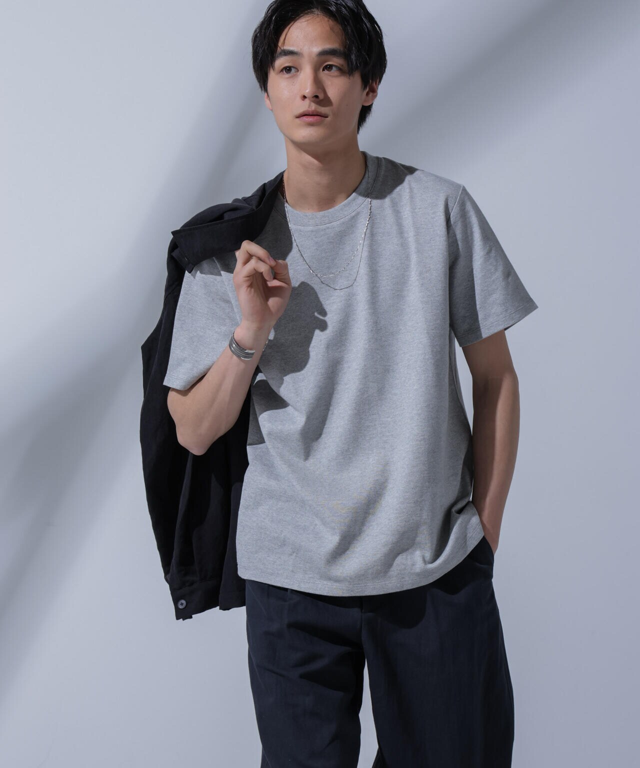 <追加生産>Anti Soaked(R) 汗染み防止 クルーネックTシャツ 6684224204