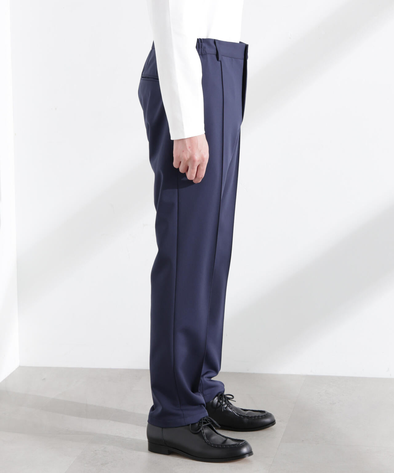 「N TROUSERS BASIC」TEXBRID(R)ポンチストレッチパンツ(セットアップ可) 6685129204