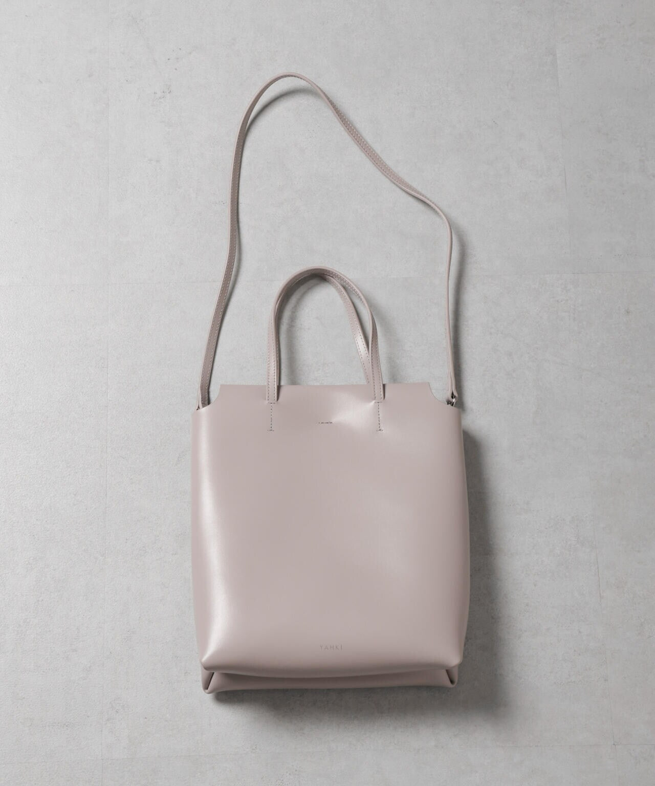 YAHKI（ヤーキ） レザーパイピング キャンバス トート｜ROCOCO