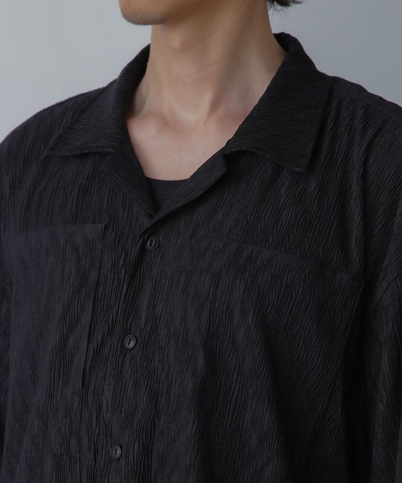NORMANBROS 別注 ワイドポケット 楊柳 シャツ 半袖