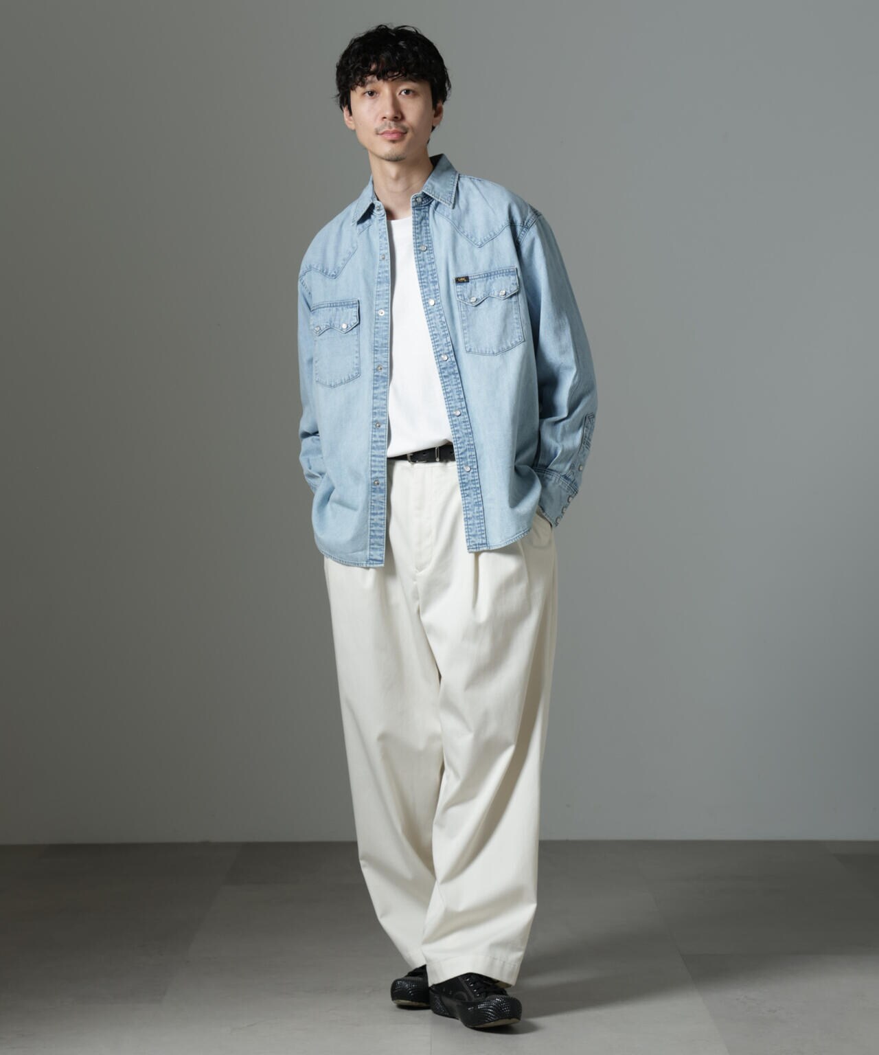 Lee/別注 Lee DENIM WESTERN SHIRT 6705120111