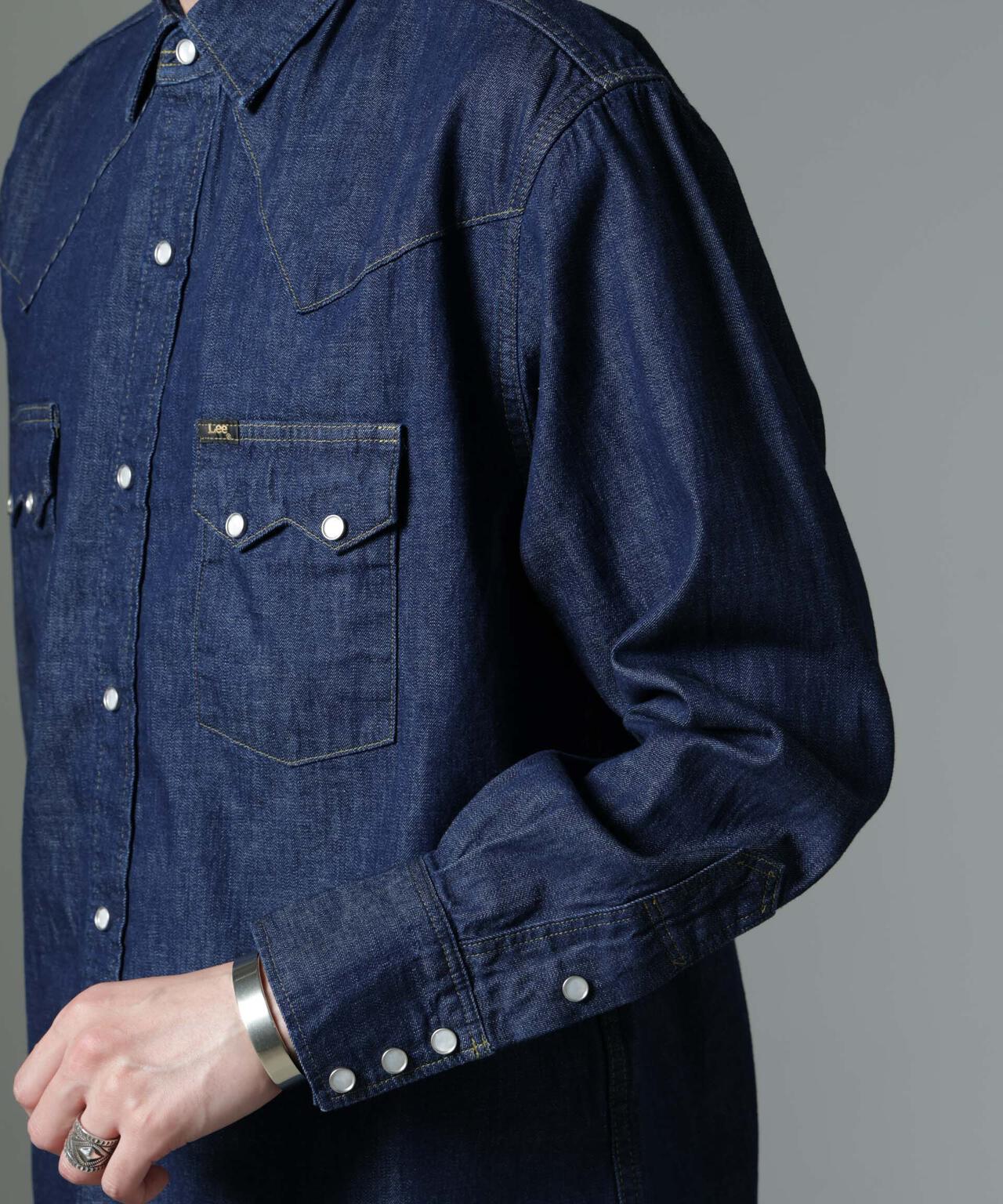 Lee/別注 Lee DENIM WESTERN SHIRT 6705120111