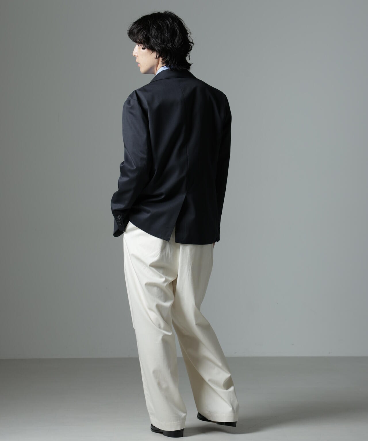 「N JACKET PREMIUM」RENU(R)T/Wシャドーチェックジャケット(セットアップ可) 6684217206