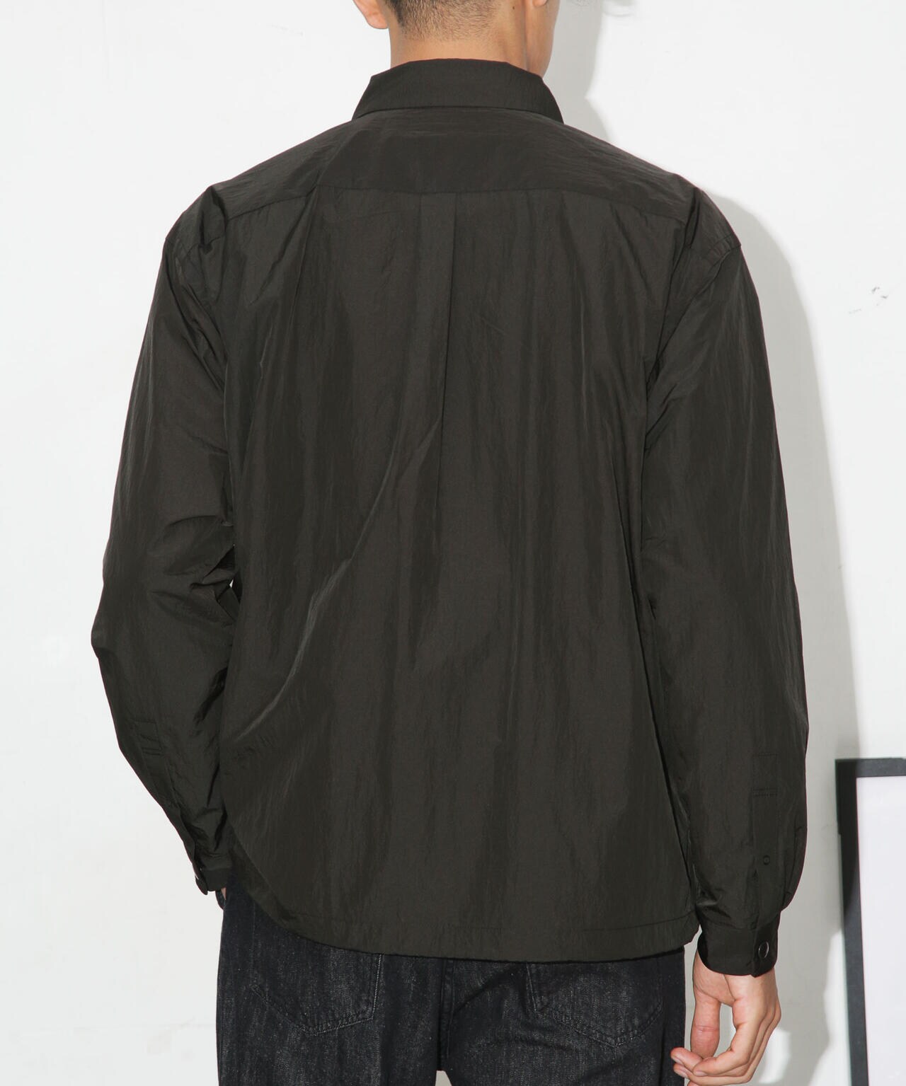 ナイロンヘムシャーリングシャツブルゾン 6683220221
