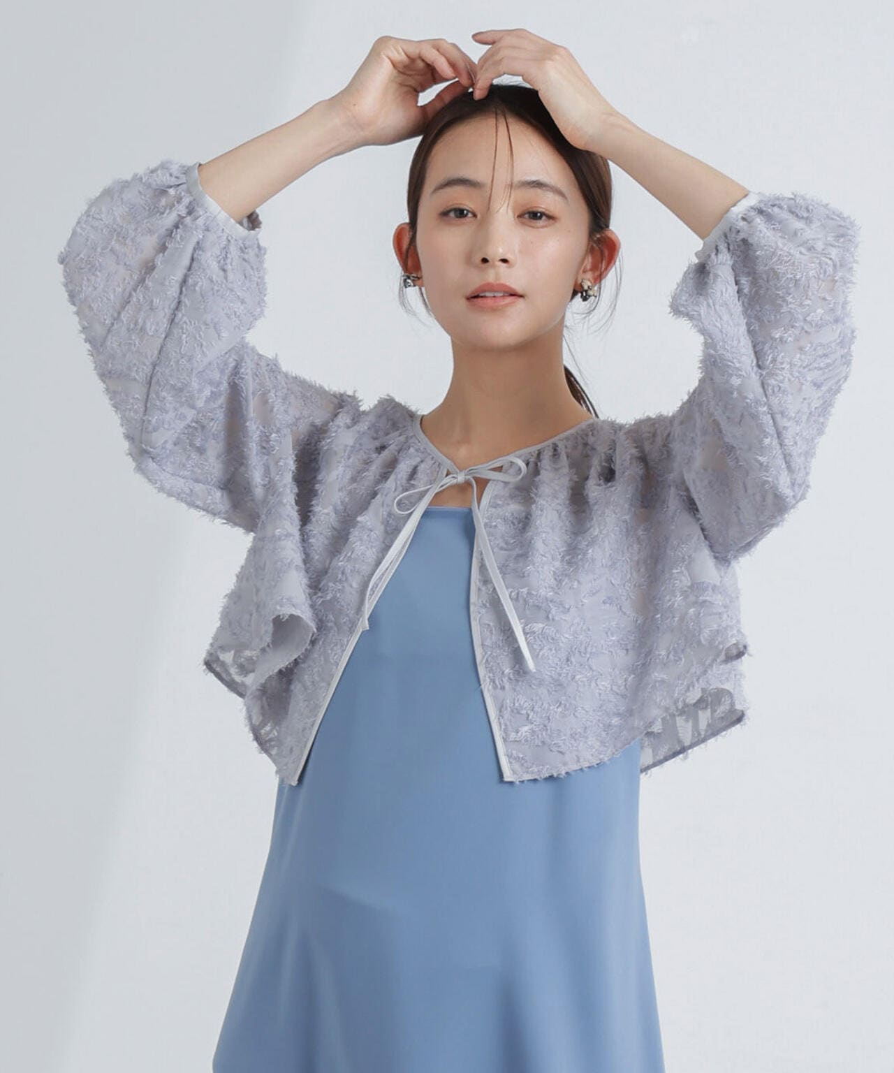前後2WAYボレロ付きキャミワンピース 6694119309