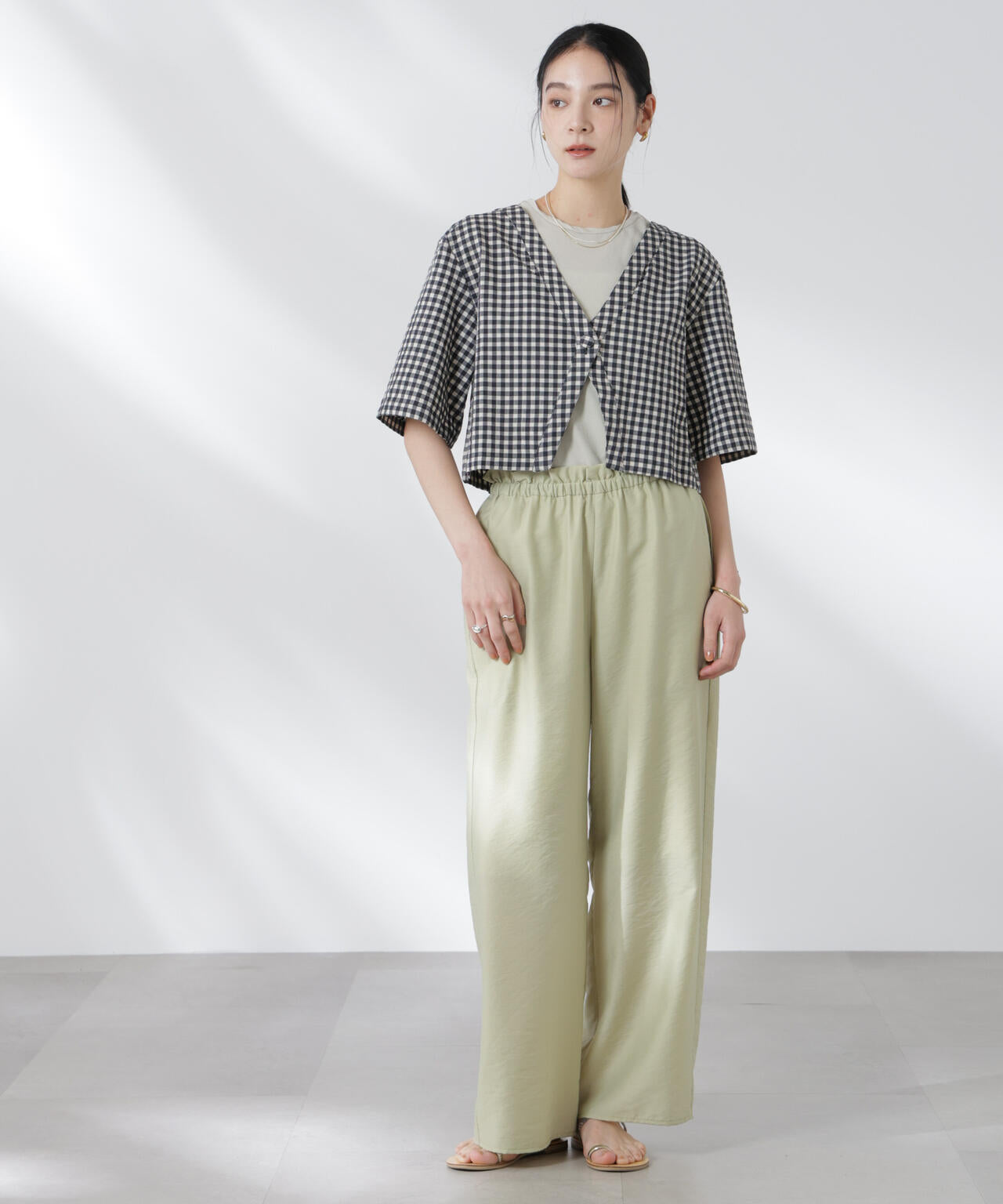GREYCHORD/SOFIE スリーブレスTシャツ 6715124021
