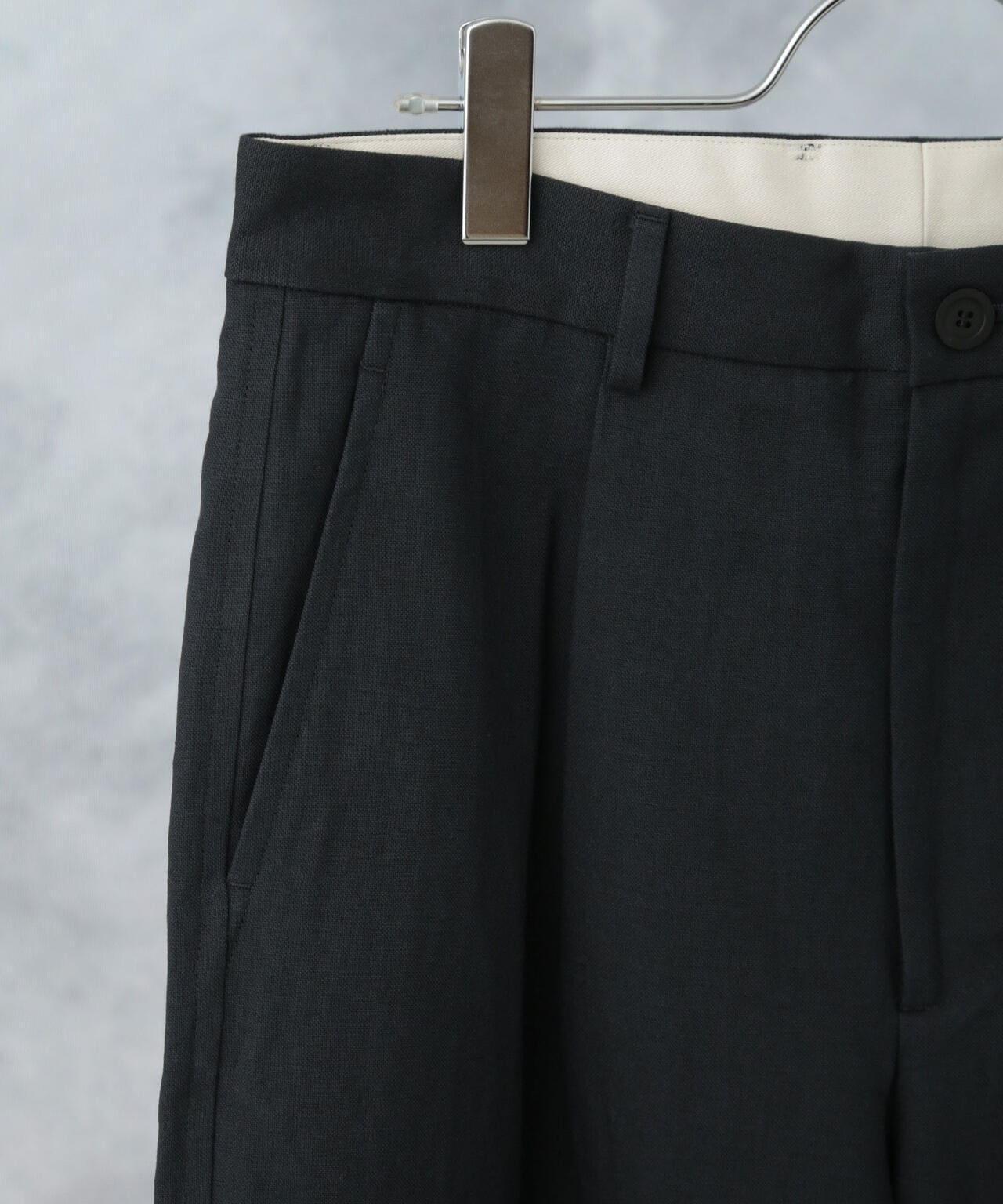 ESLOW/ONE TUCK PANTS w/STITCH