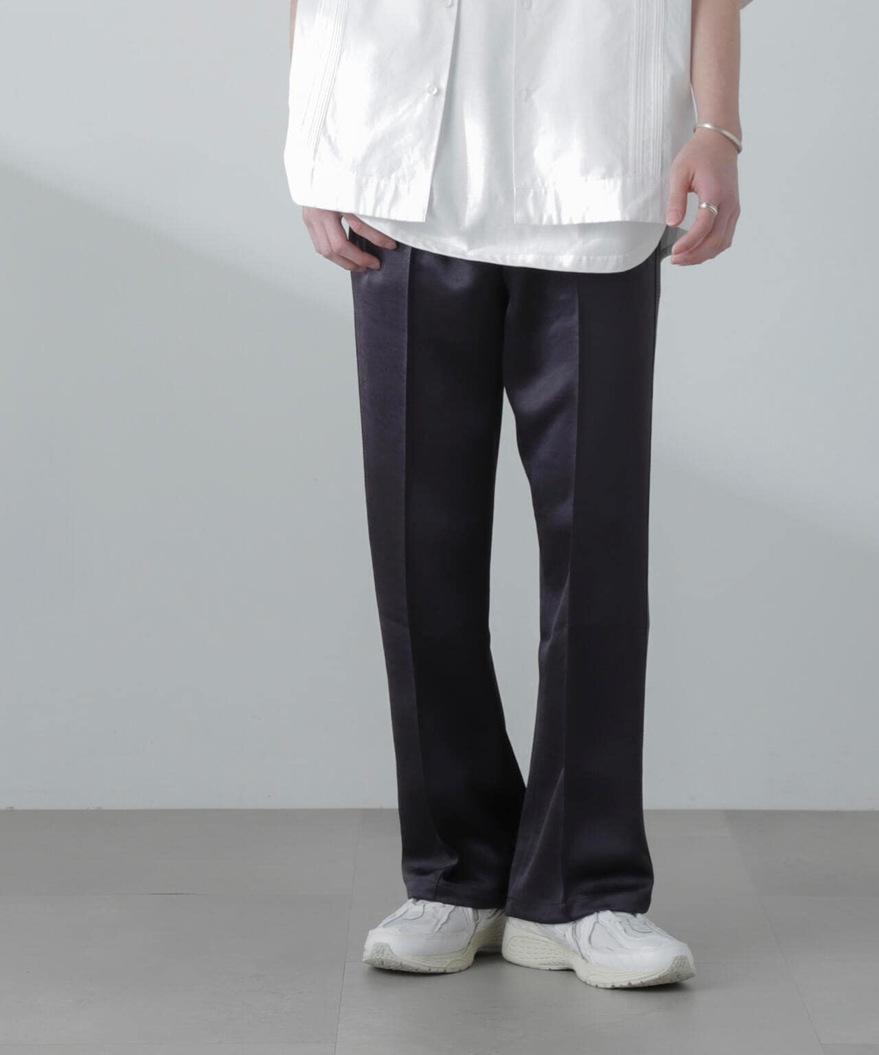 Needles / 別注 Track Pant - Poly Sateen