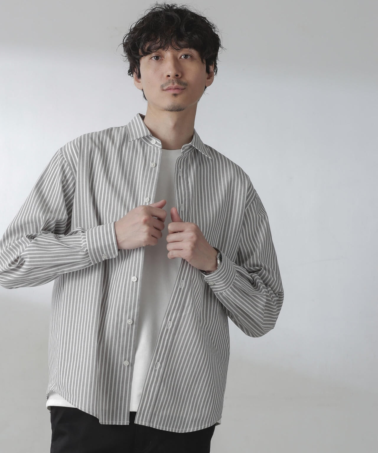 ユースフルレギュラーカラーシャツ 6684120211