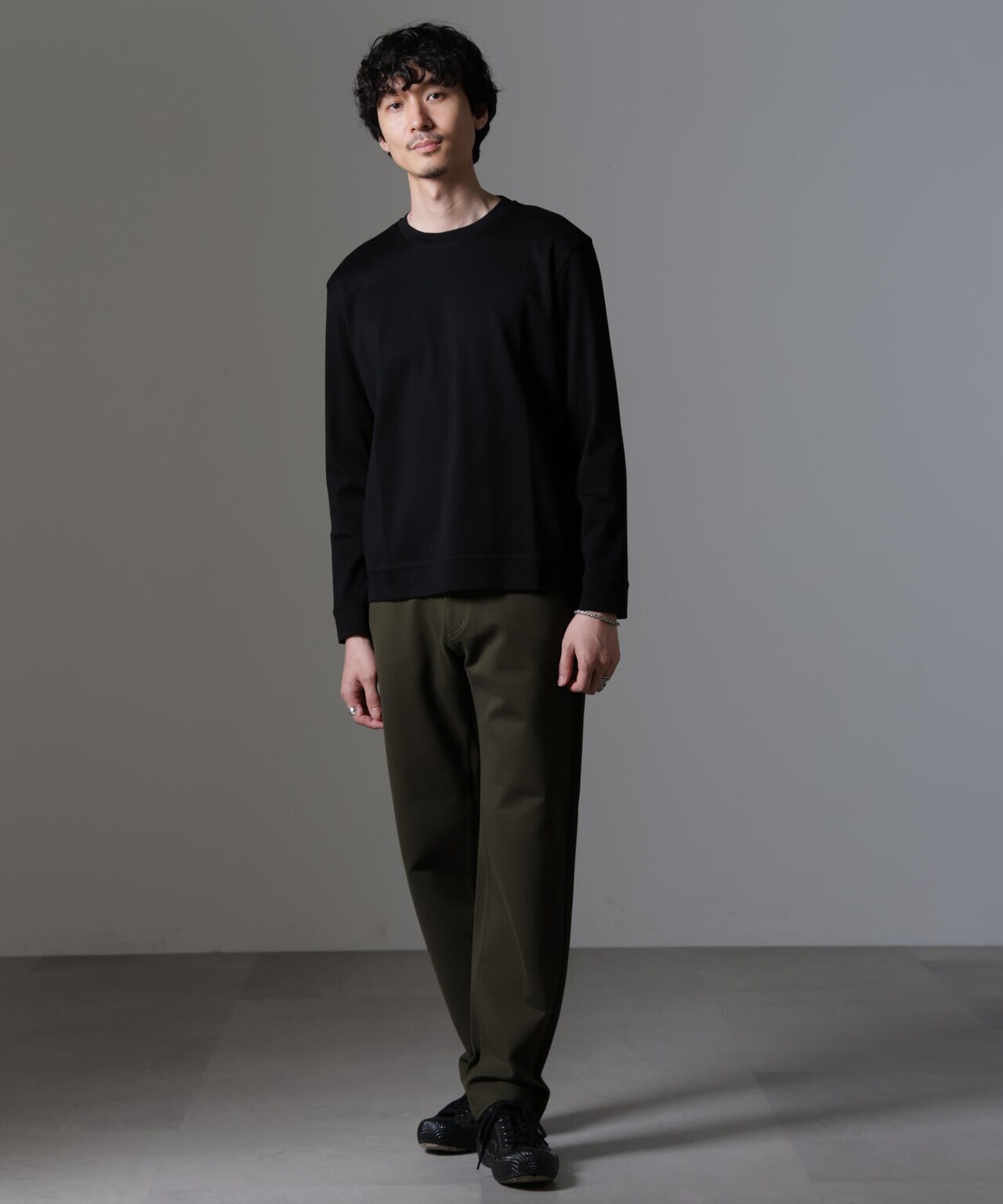｢FORMAL JERSEY｣クルーネックカットソー長袖 6684223215