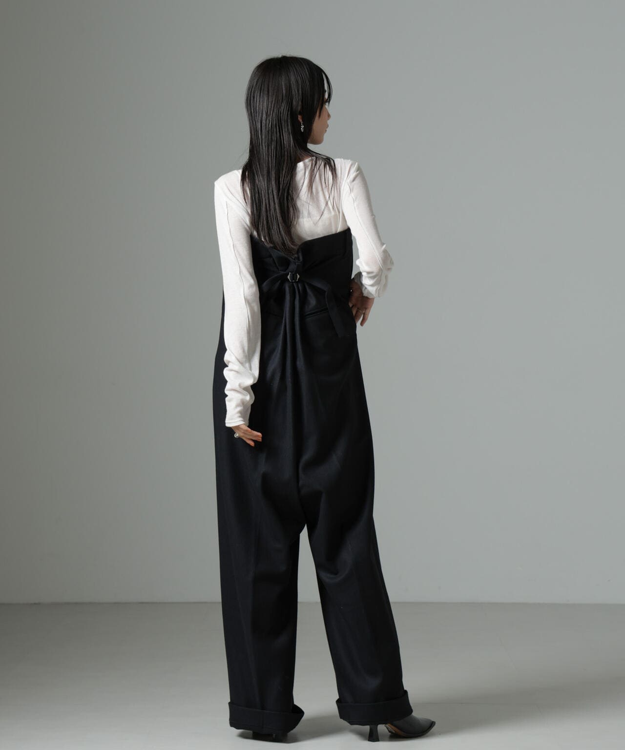 RhodolirioN / Tube Top Jumpsuit - Flannel