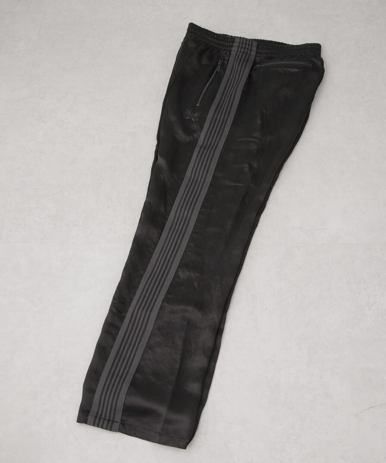 Needles/別注 Track Pant Acetate Sateen(セットアップ可) 6704227105