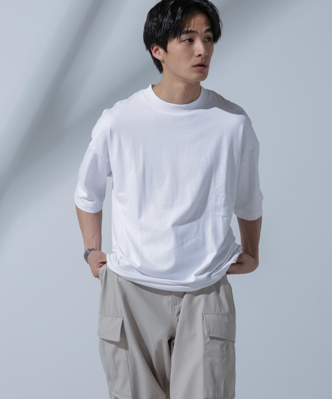 Anti Soaked（R）汗染み防止 クルーネックビッグTシャツ 6684224203