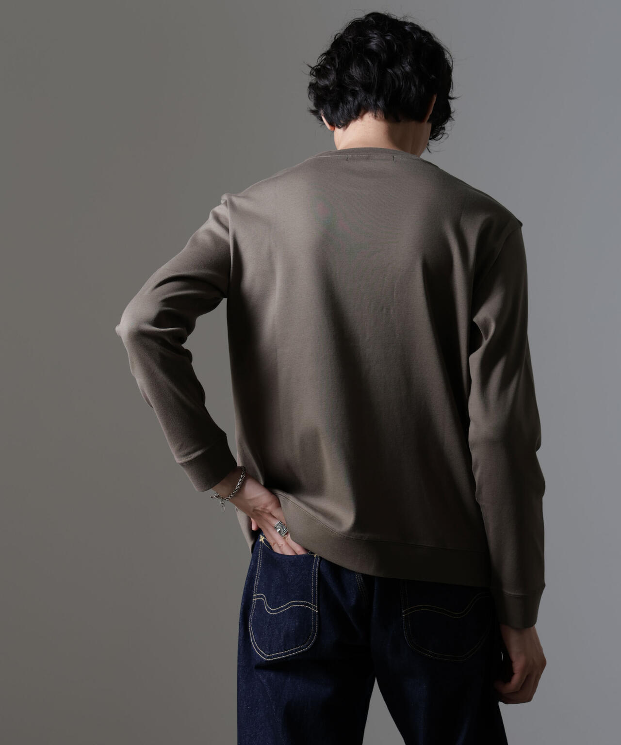 ｢FORMAL JERSEY｣クルーネックカットソー長袖 6684223215