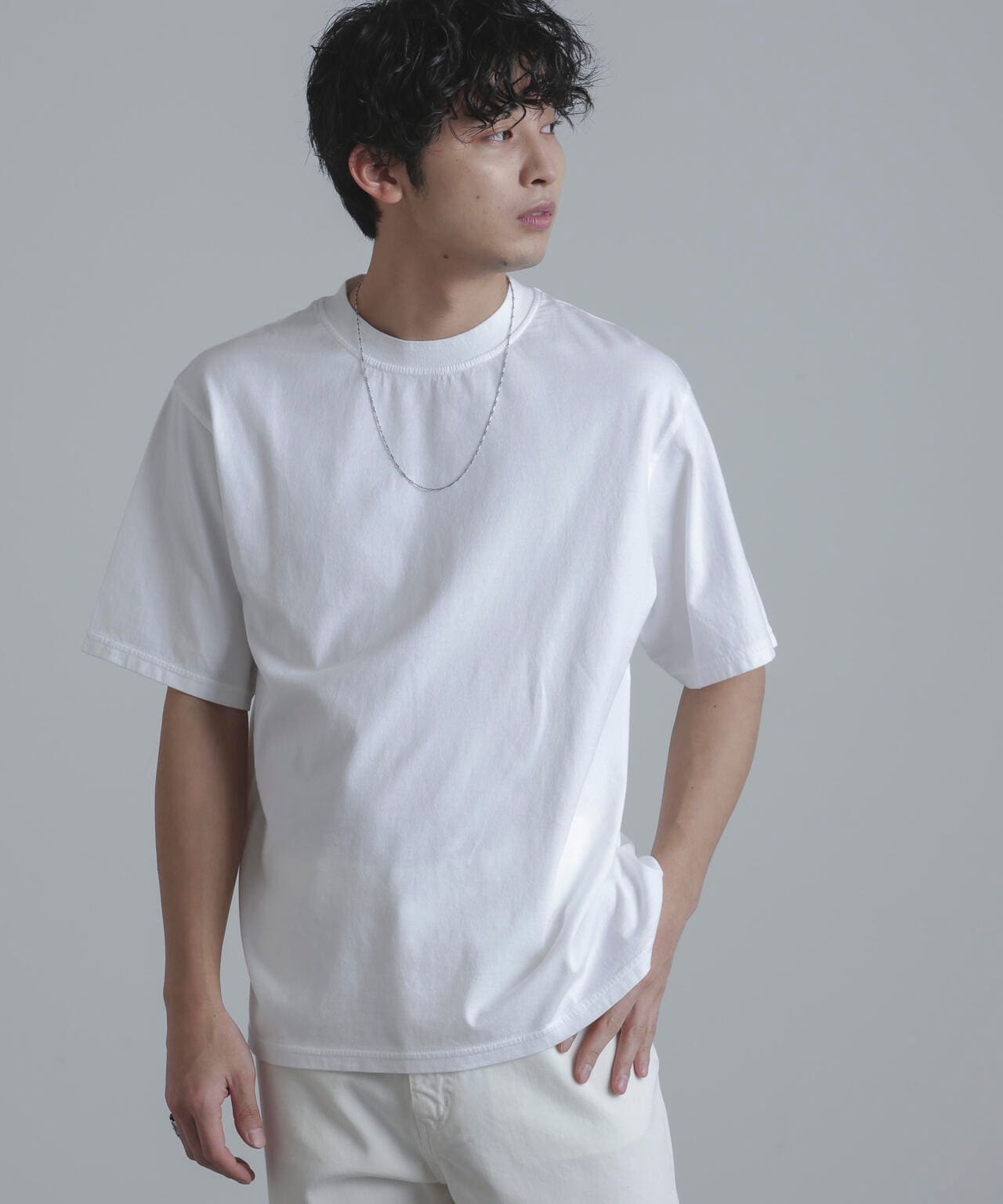 YONETOMI/別注 Yonetomi NEW BASIC T-SHIRT 6704124049