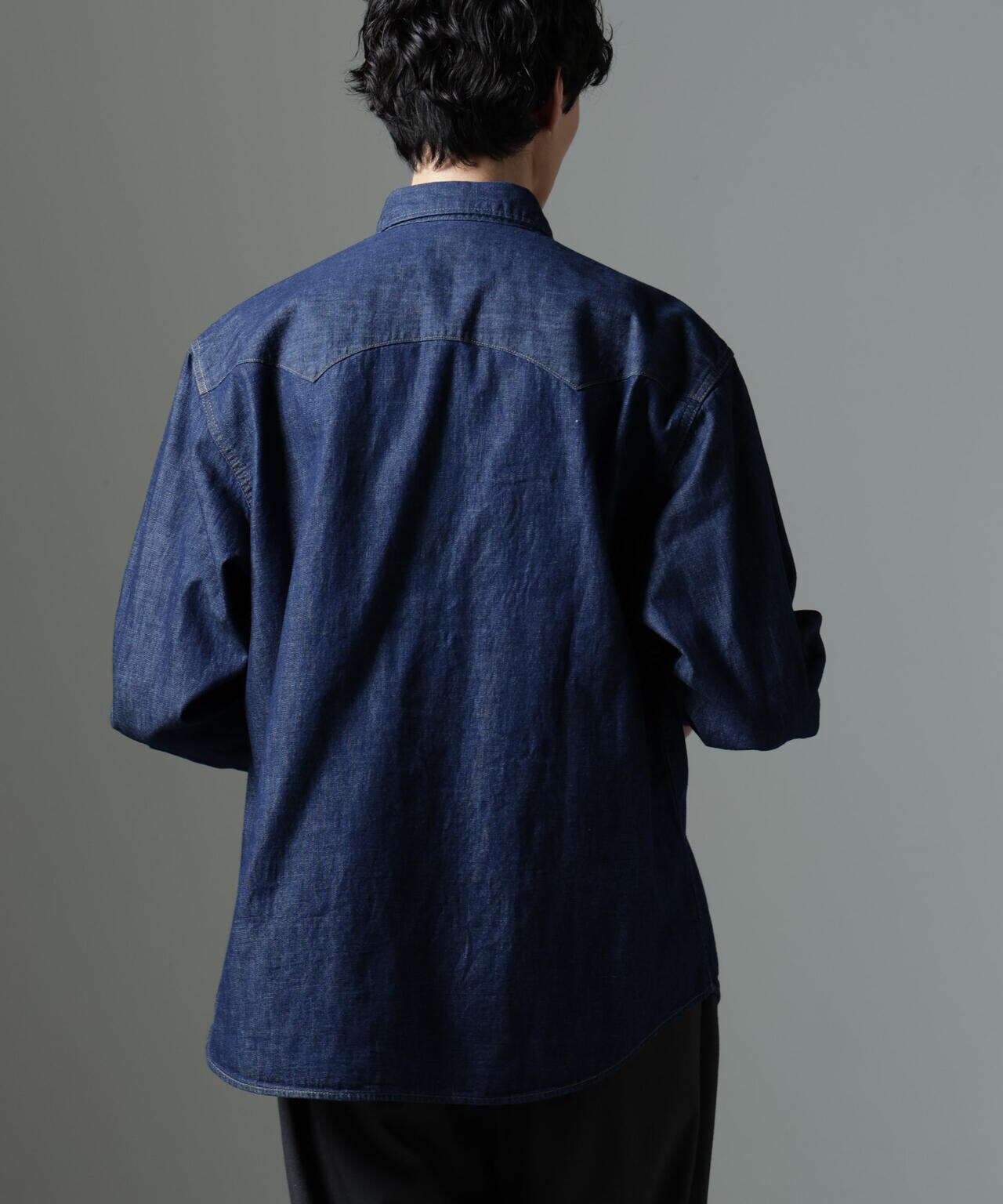 Lee/別注 Lee DENIM WESTERN SHIRT 6705120111