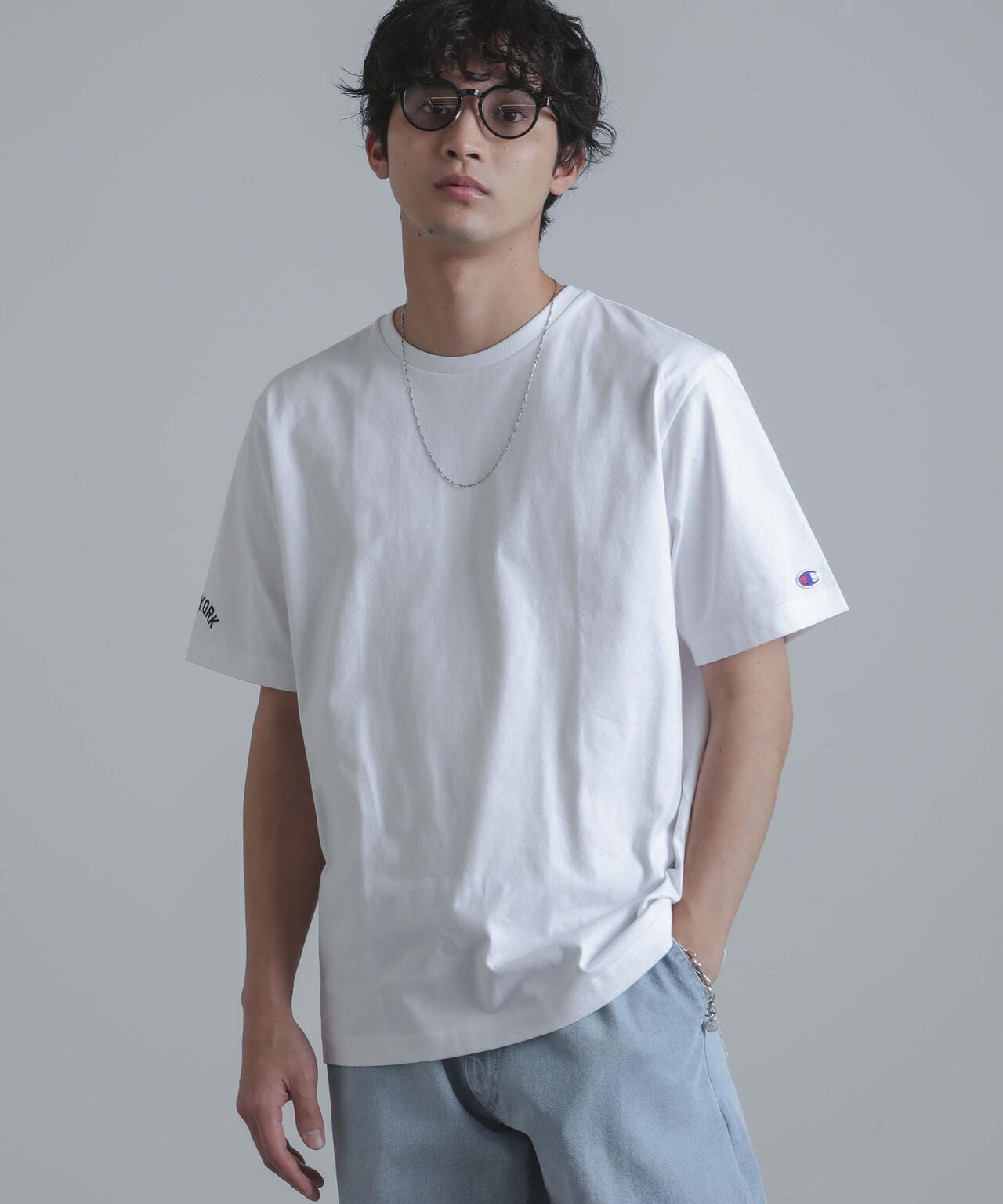 Champion/別注 16s/1 JerseyT-Shirt 6704124003