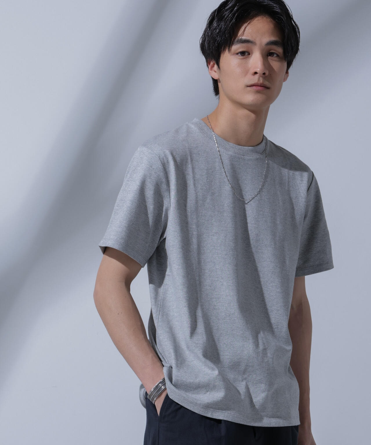 <追加生産>Anti Soaked(R) 汗染み防止 クルーネックTシャツ 6684224204