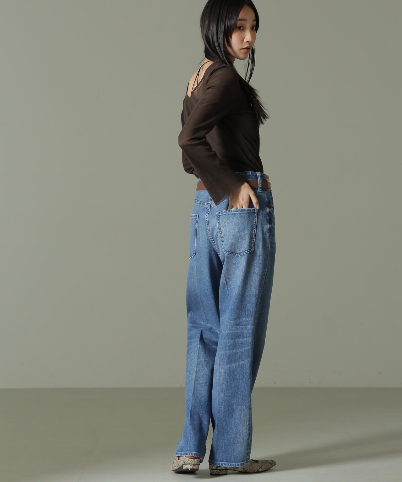 Healthy DENIM / 別注 Tallow ストレート デニム