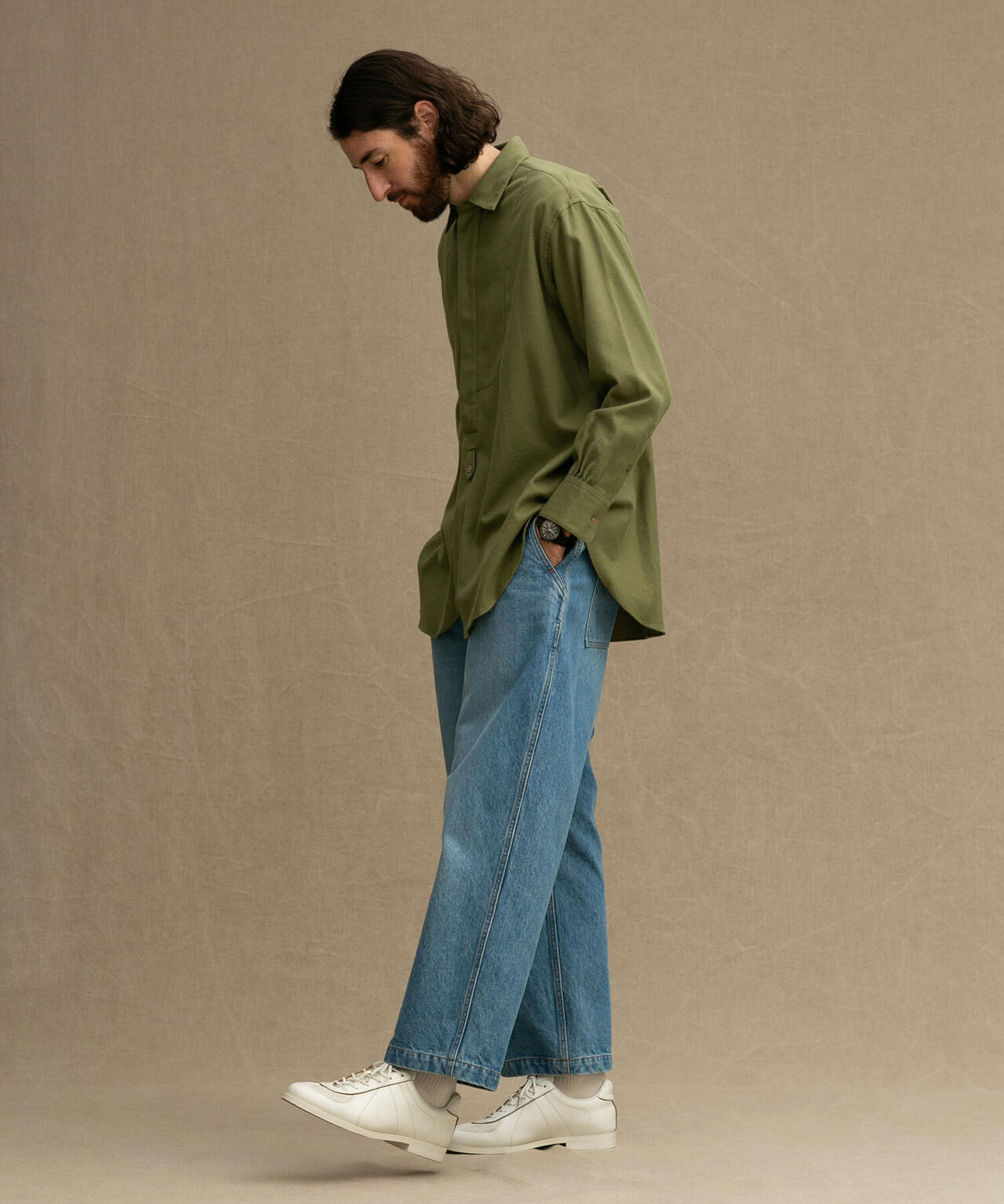 5525gallery/別注VICTORIANSHIRT SOLID