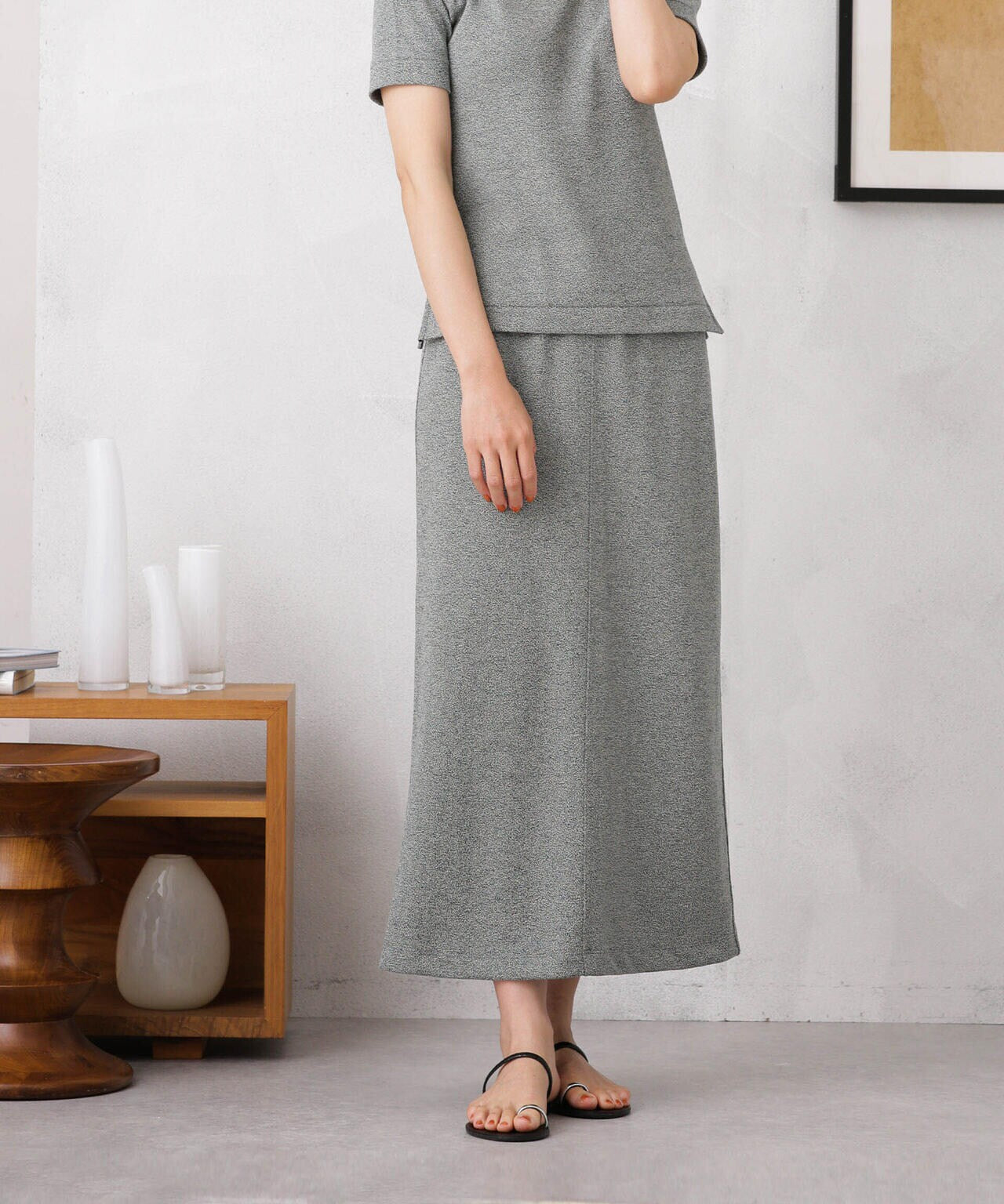 YLEVE/HIGH TWIST BOUCLE JERSEY SK 