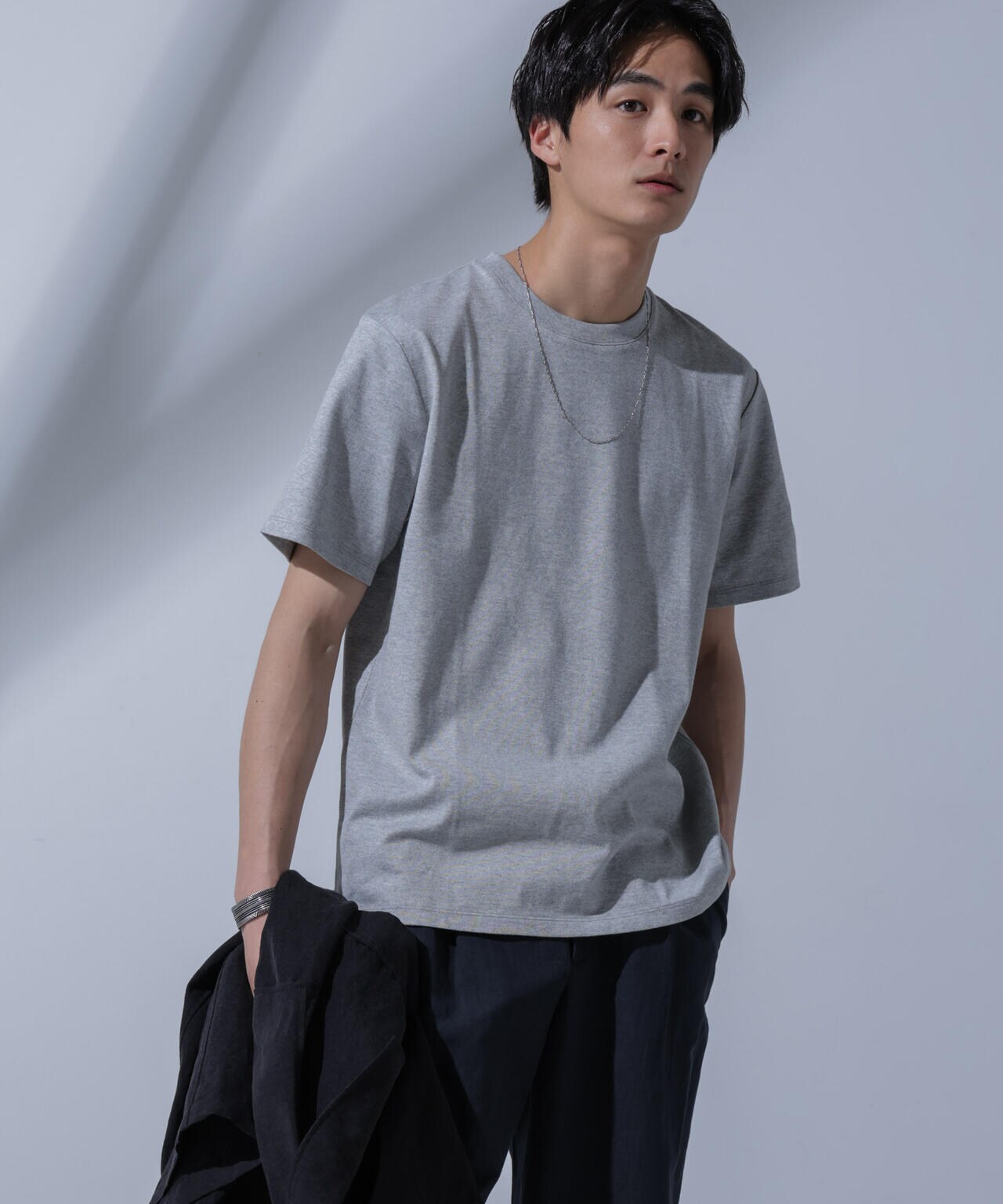 <追加生産>Anti Soaked(R) 汗染み防止 クルーネックTシャツ 6684224204