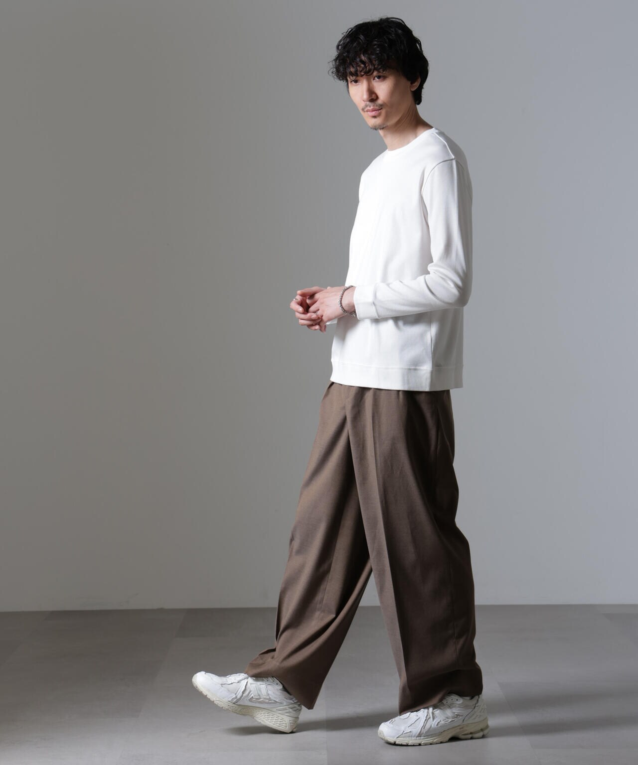｢FORMAL JERSEY｣クルーネックカットソー長袖 6684223215