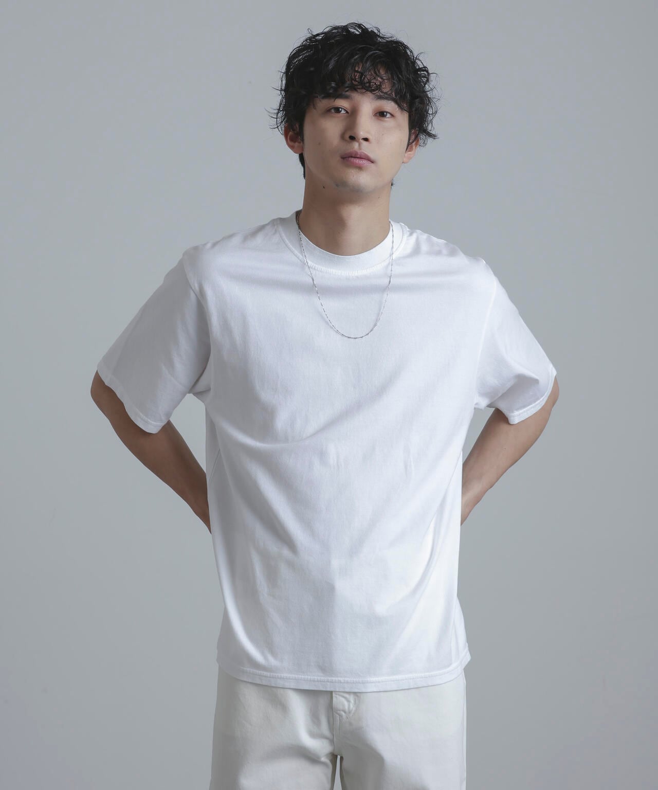 YONETOMI/別注 Yonetomi NEW BASIC T-SHIRT 6704124049