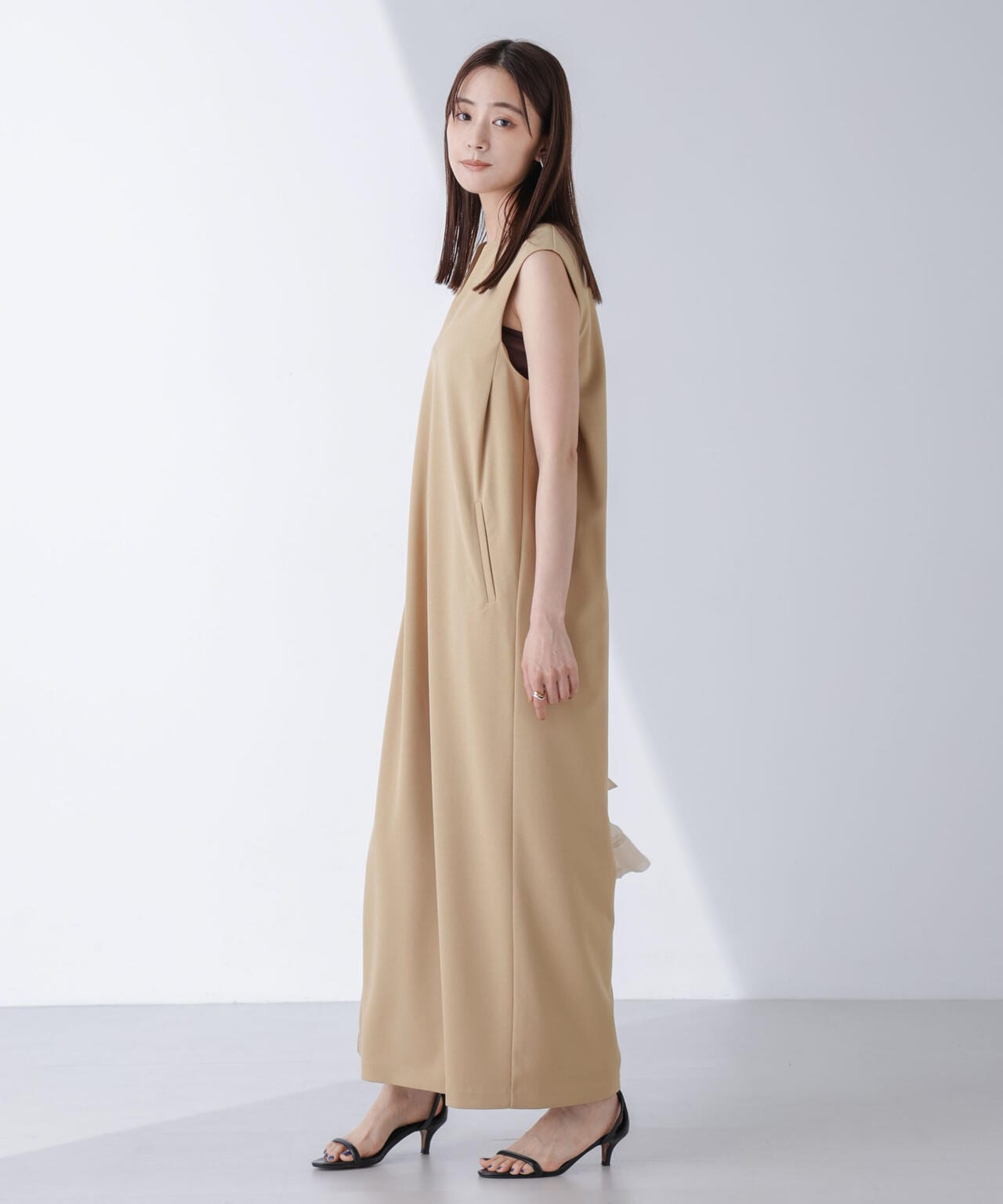 AtPARK＆DAILYWEAR/カットジョーゼットサロペ 6694219309