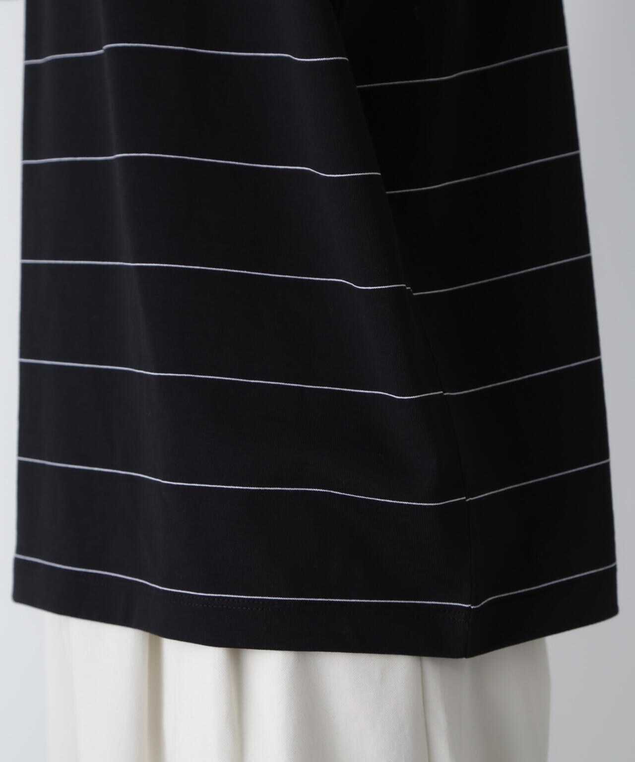 リラックスボーダーTシャツ 半袖 6724224220