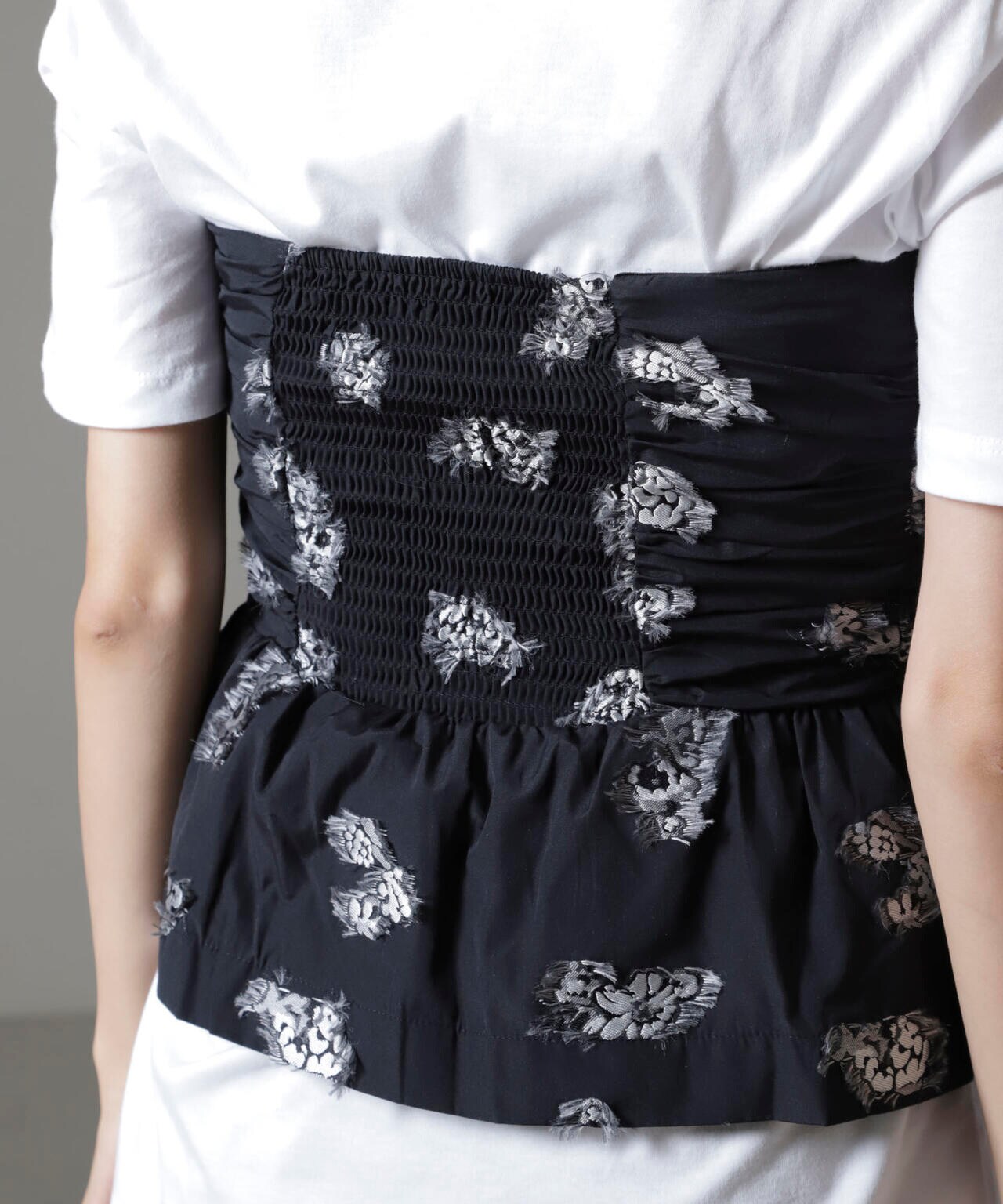 Baum und Pferdgarten/Flower Jacquard ビスチェ(セットアップ可) 6714225001