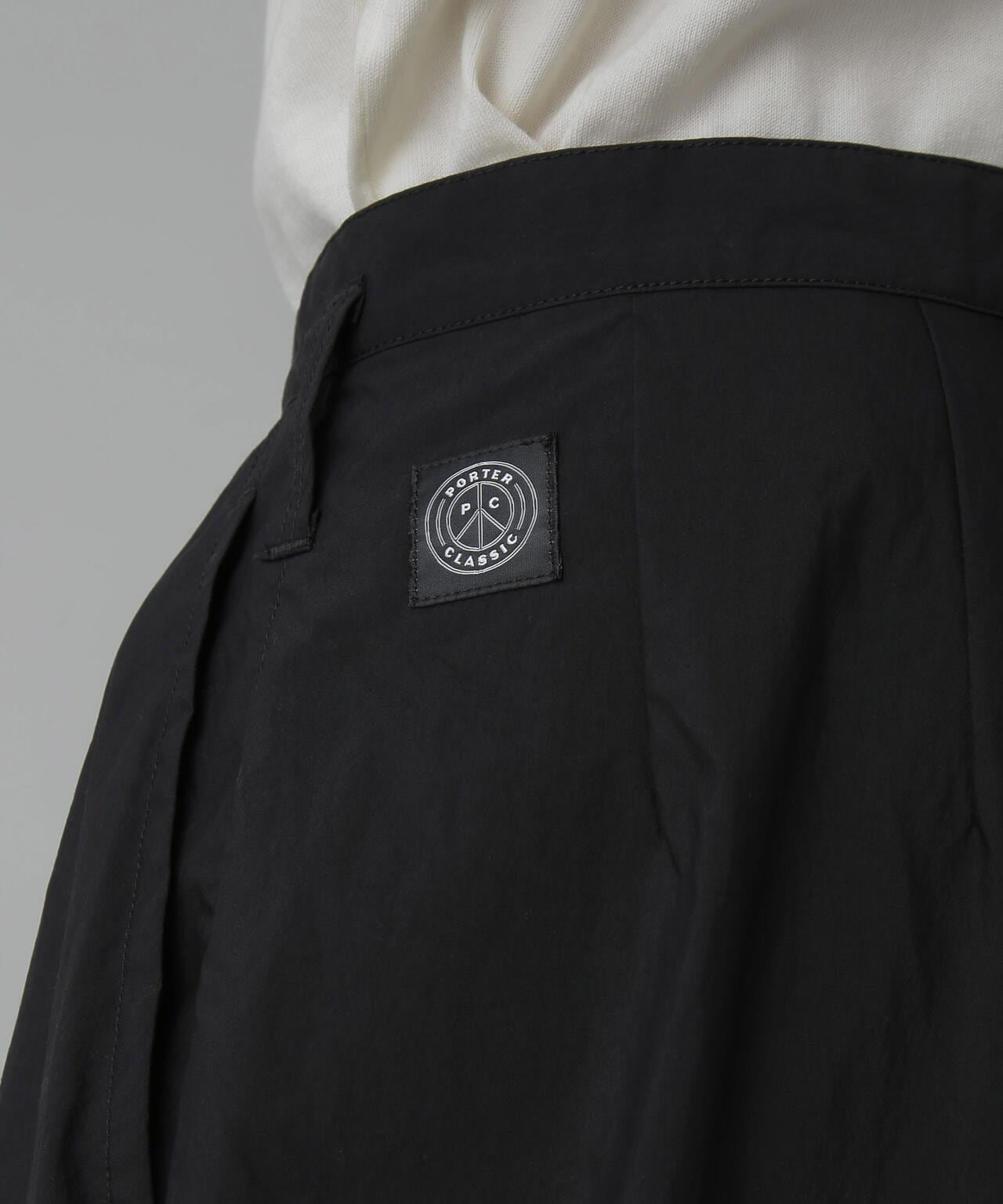 PORTER CLASSIC/POPLIN BEBOP PANTS