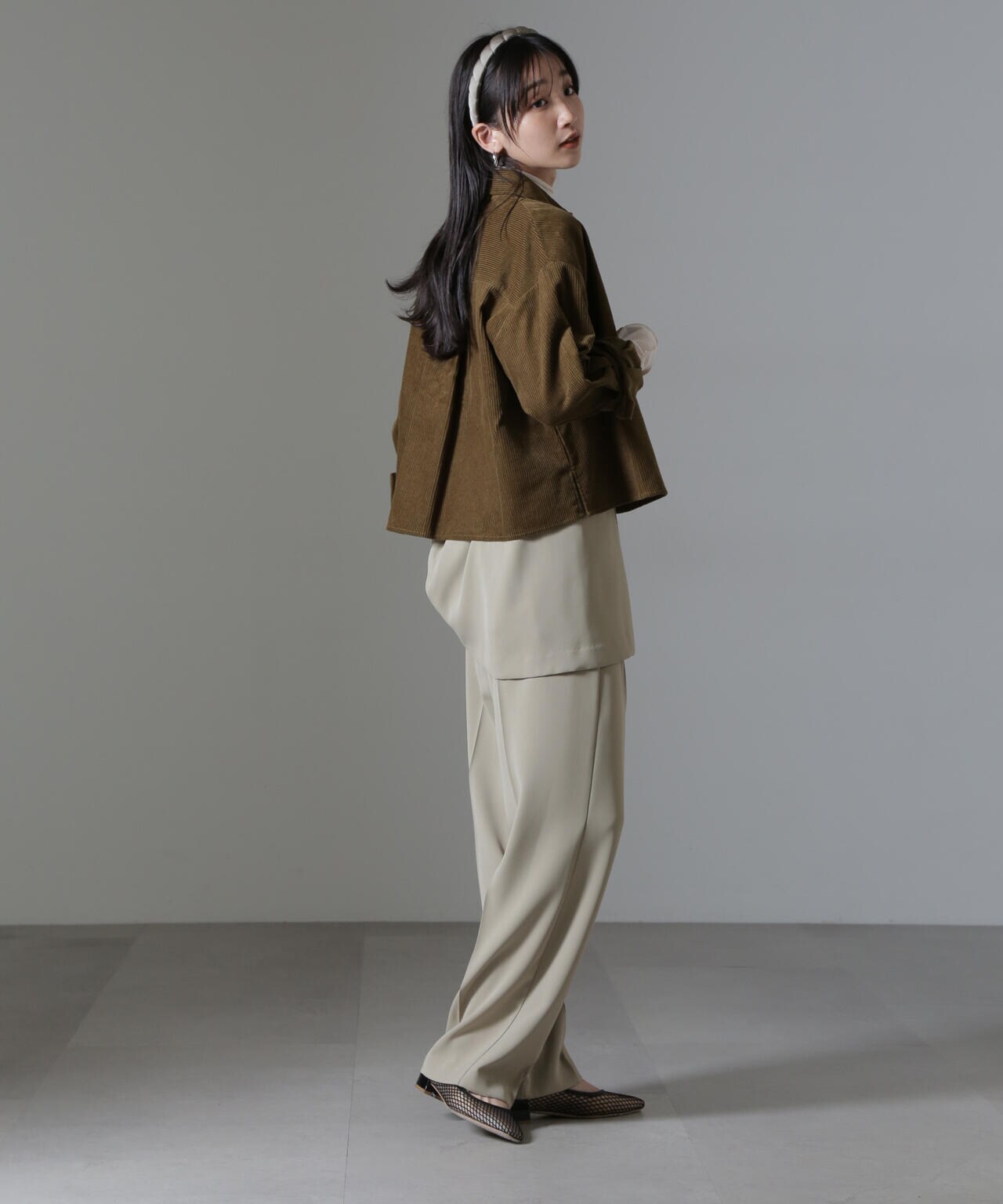 トリコットコーデュロイ セットアップジャケット ｜The DUFFER