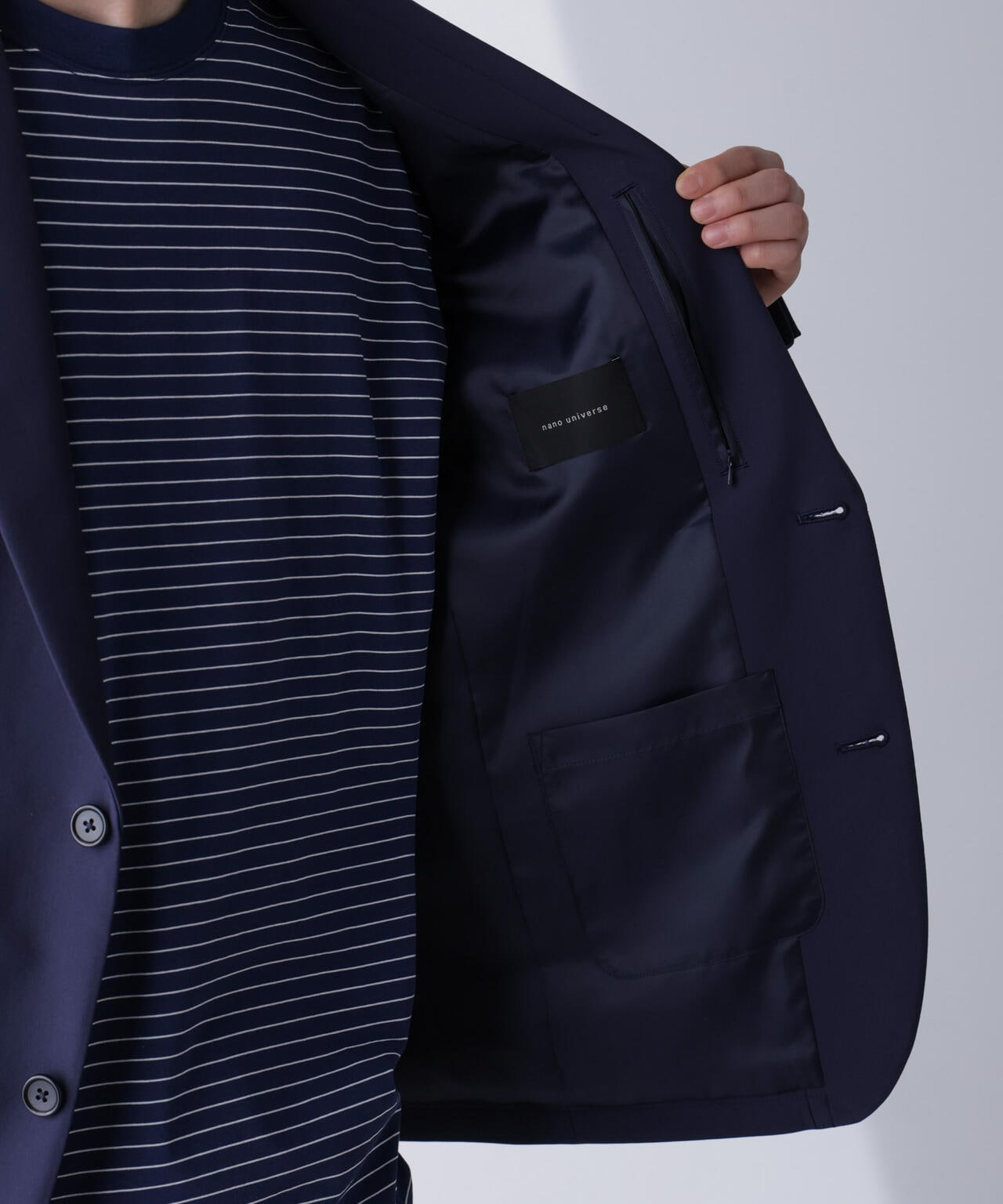 N JACKET PREMIUM」 TEXBRID(R) 撥水 ウラ ドット ストレッチ ジャケット (セットアップ可)