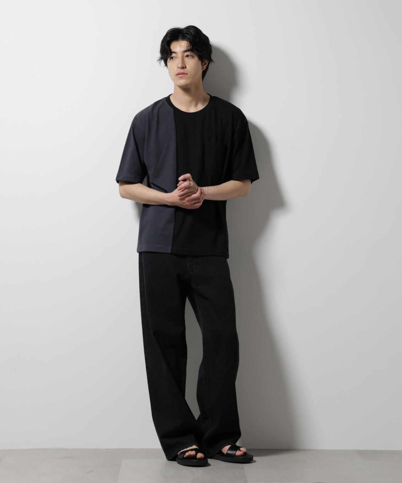 リンクスカノコ コンビTシャツ 半袖 6725124244