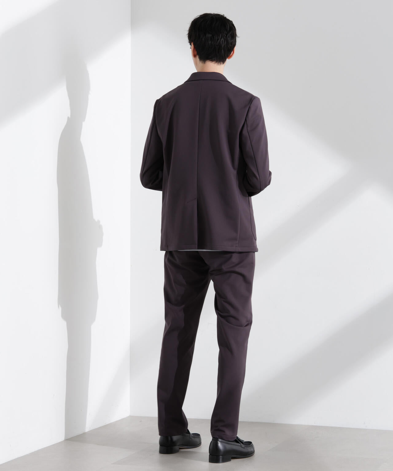 「N TROUSERS BASIC」TEXBRID(R)ポンチストレッチパンツ(セットアップ可) 6685129204