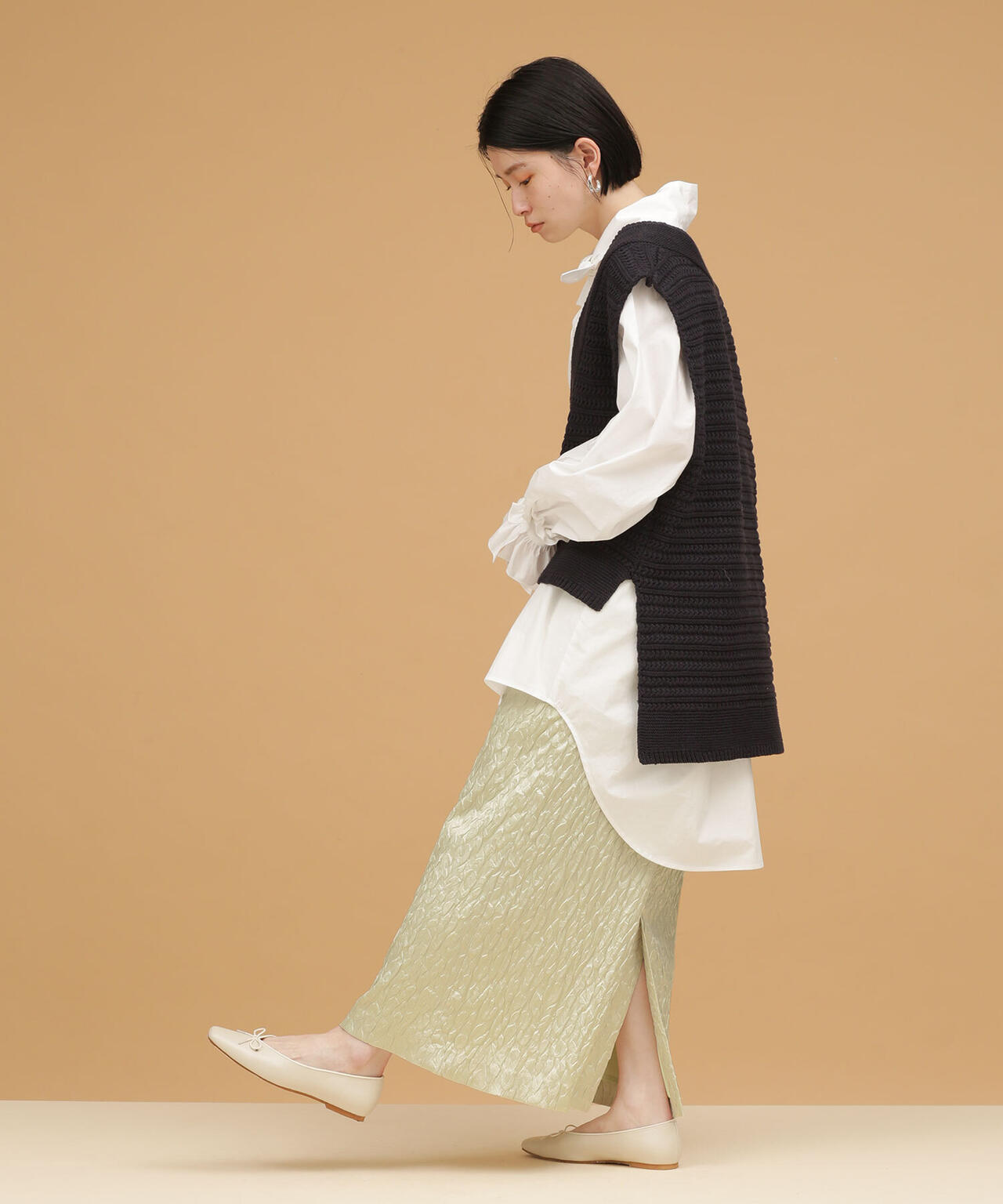 CARVEN - 値下げ カルヴェン 新品 スカート ロング マキシ