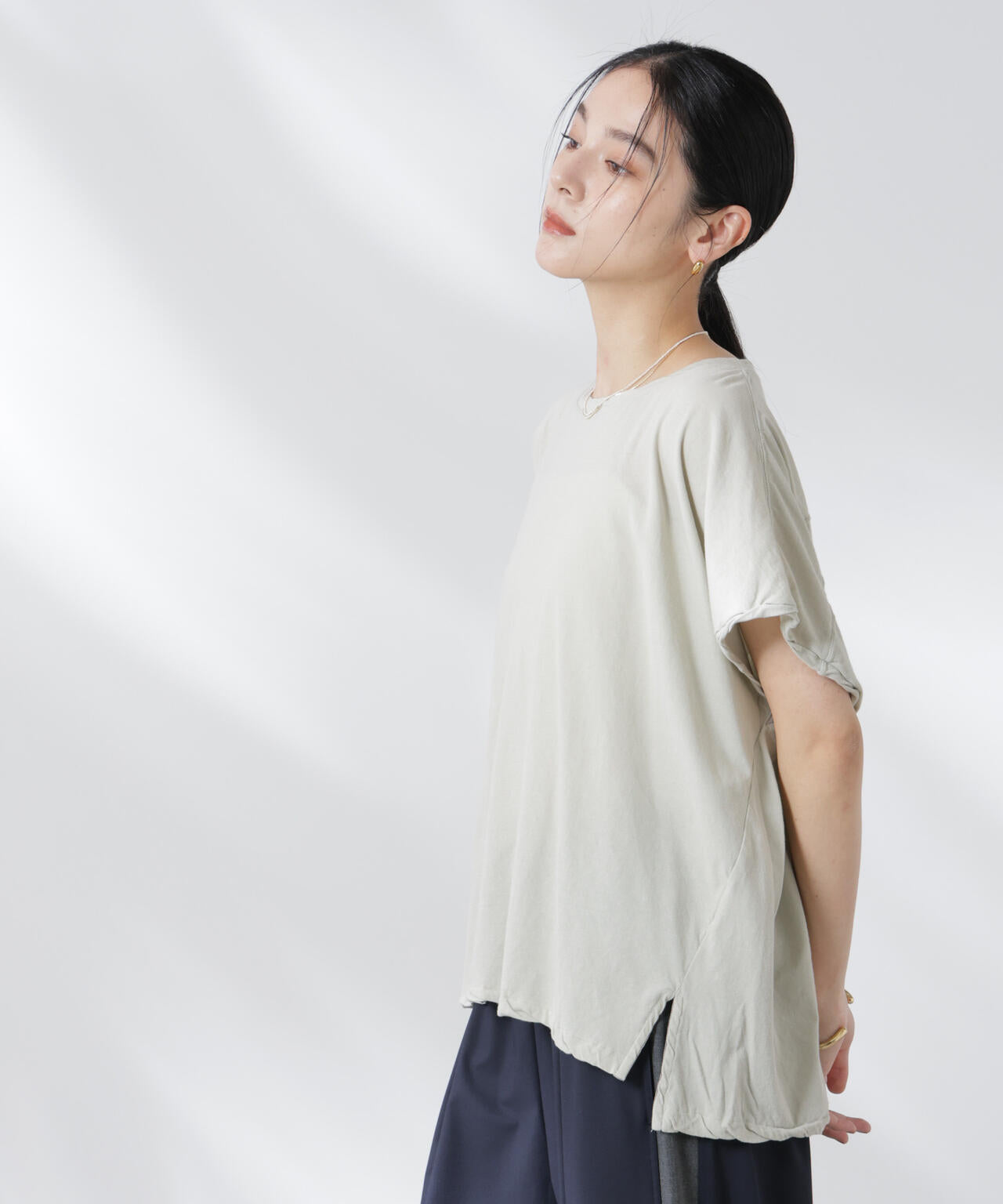 GREYCHORD/IVY フットボールデザインTシャツ 6715124022