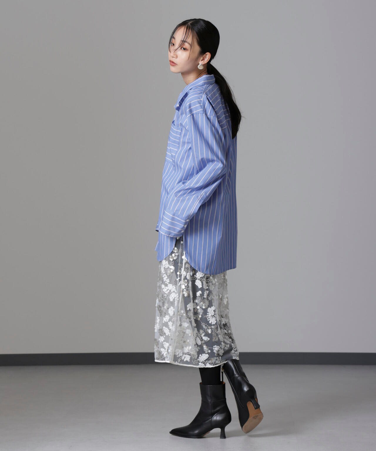 Baum und Pferdgarten / Sequins スカート