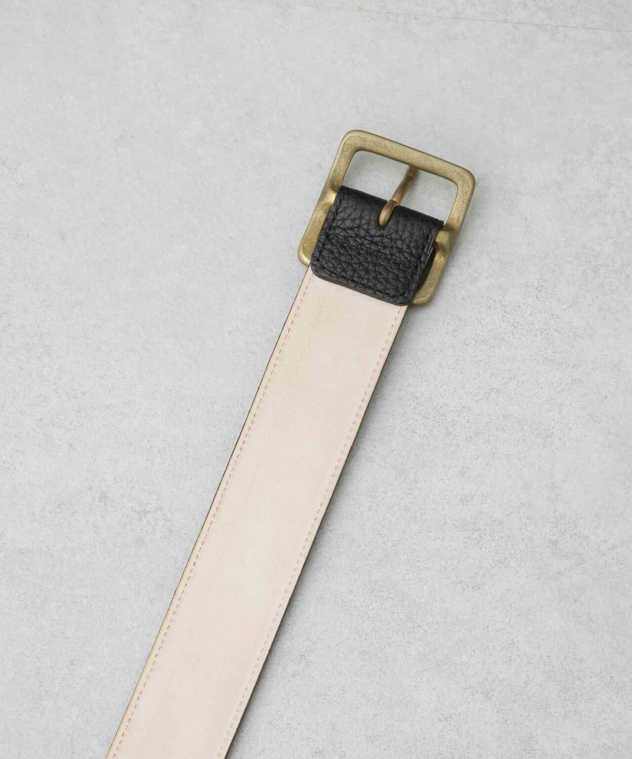 ITTI / 別注 SHURINK LEATHER BELT