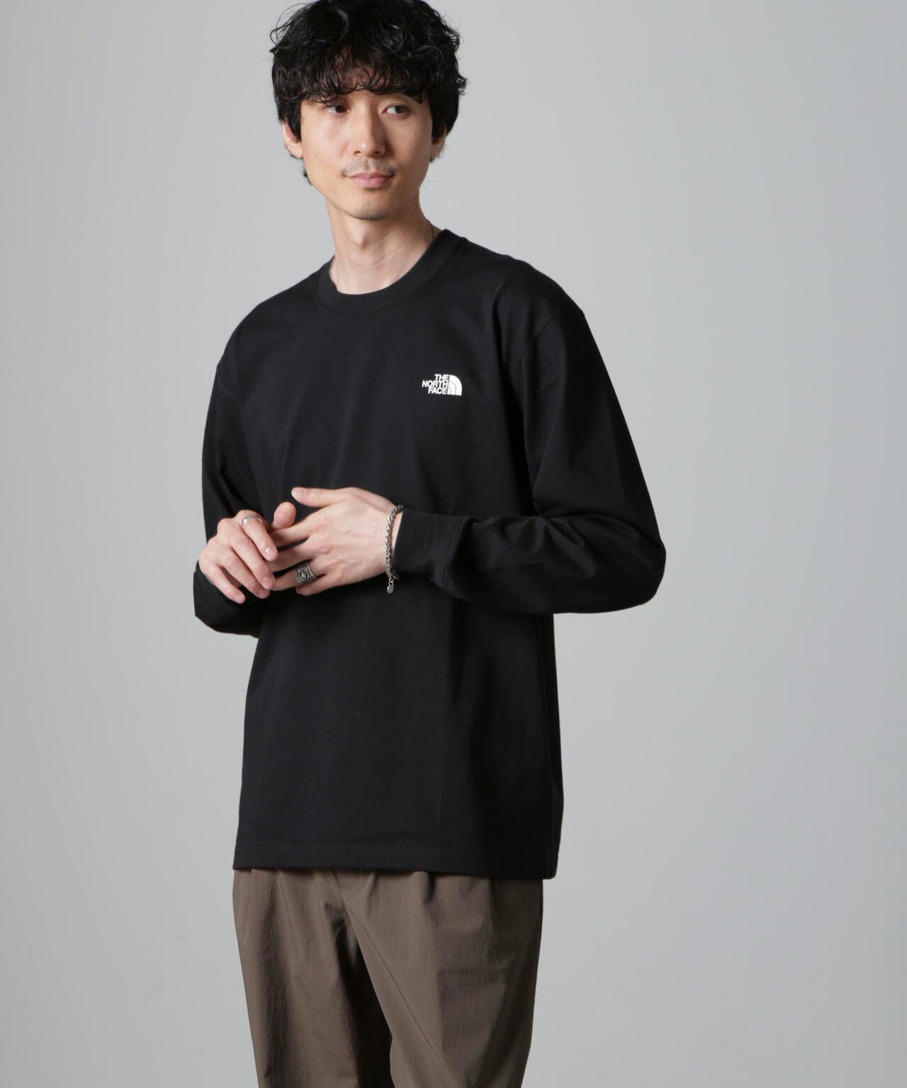 THE NORTH FACEL / S Back Square Logo Tee