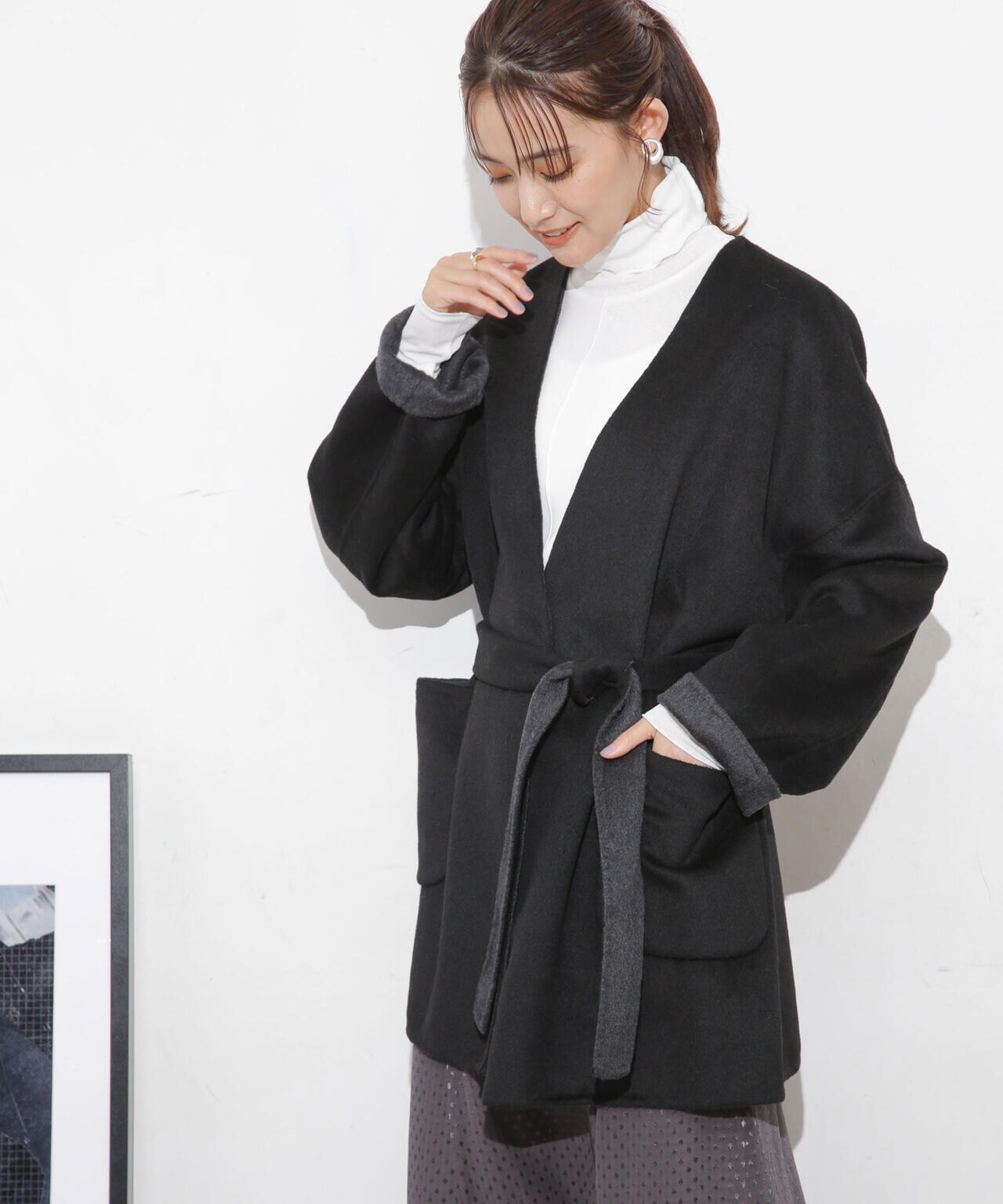 リバーガウンショートコート 