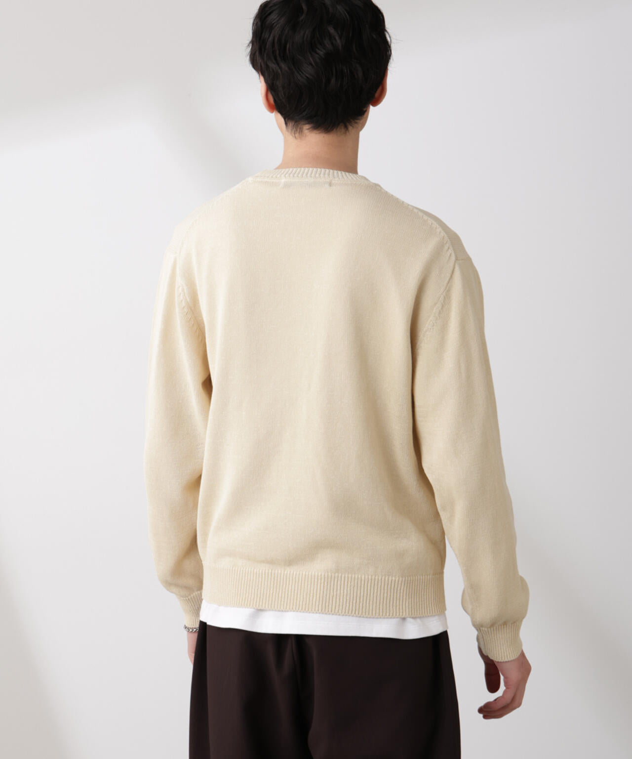 クルーネック シアーニット 6685122209